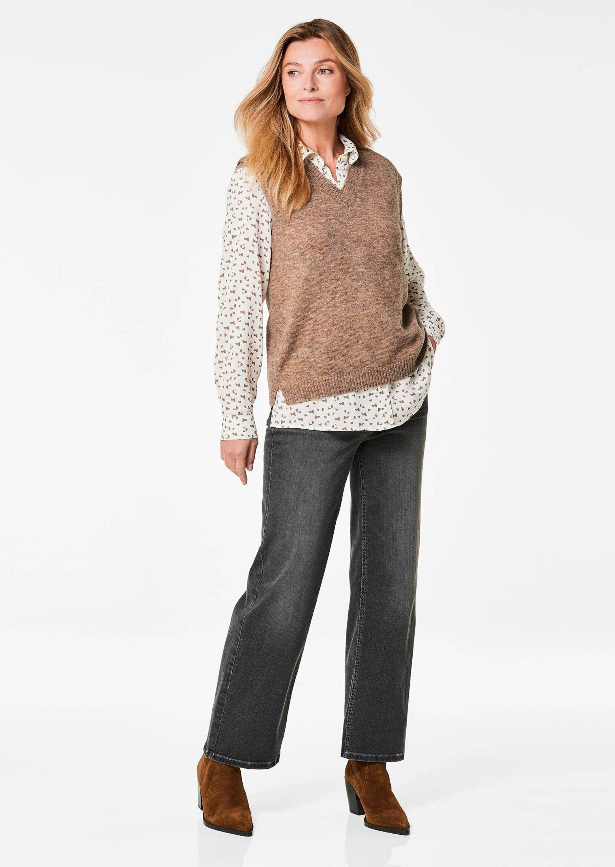 GOLDNER Pullunder »Kurzgröße Zeitloser, kombistarker Pullunder«