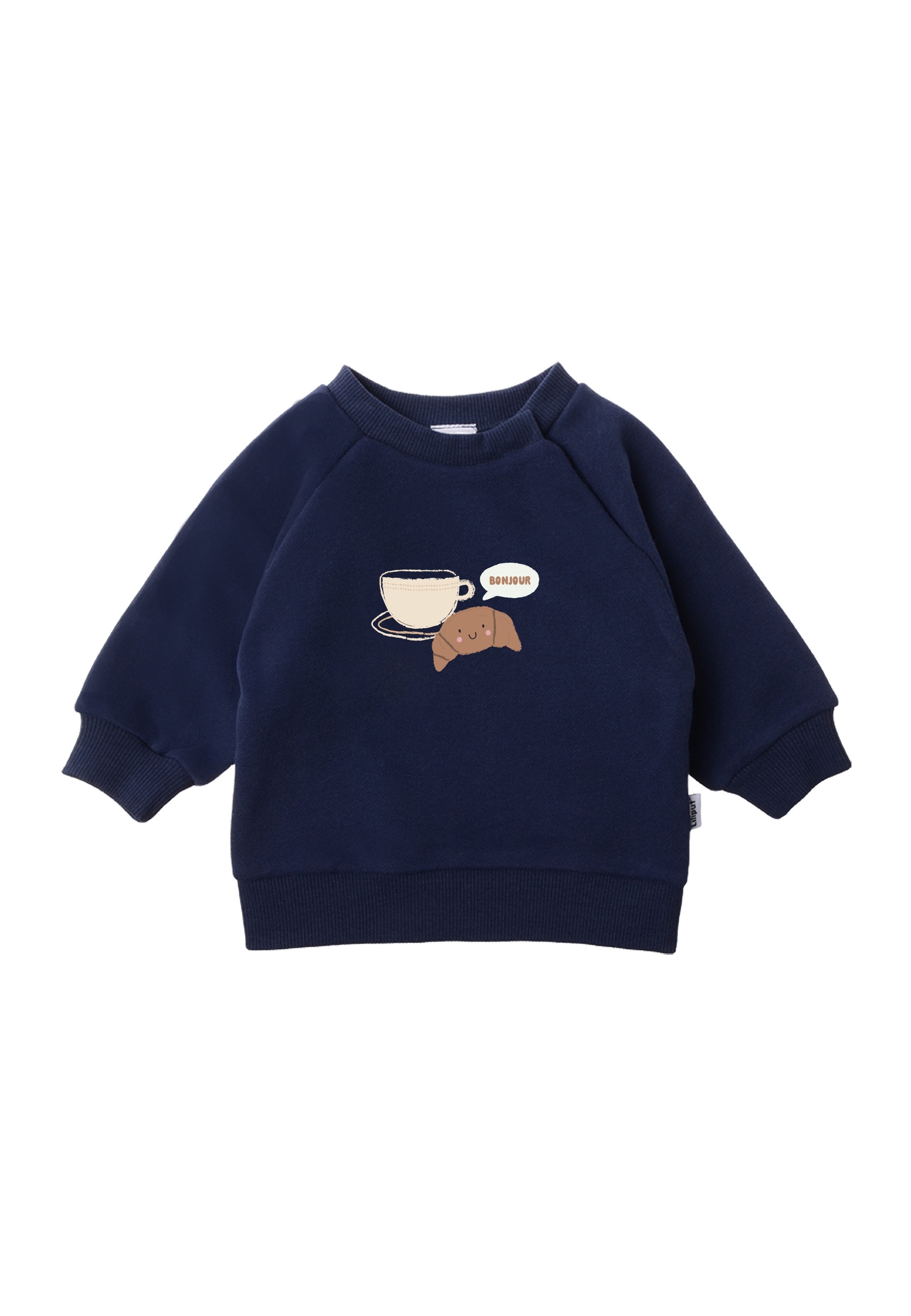Thumbnail - Liliput Sweatanzug "Croissant Bonjour", (2 tlg.), bestehend aus Leggings und Sweatshirt