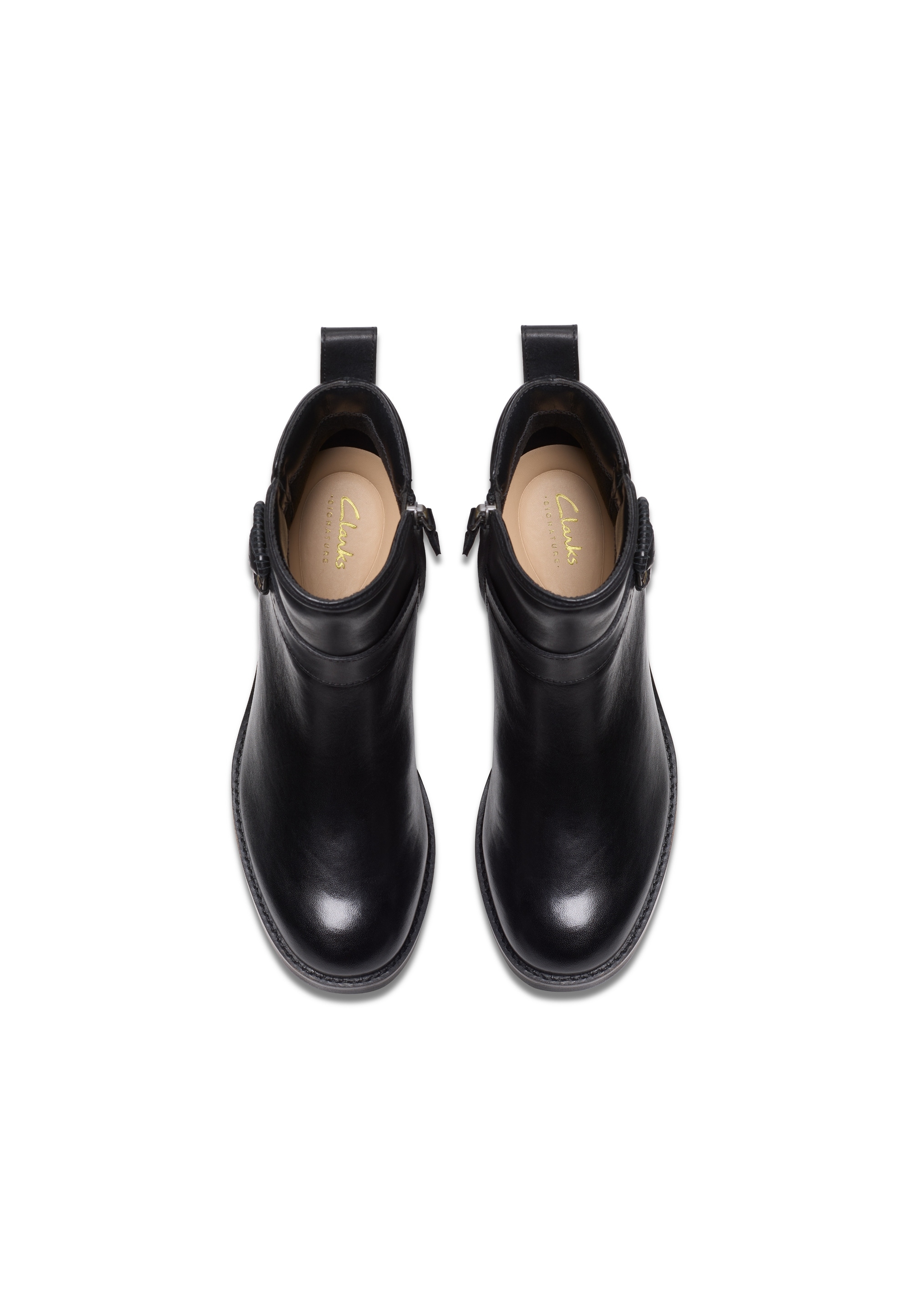 Clarks Stiefelette »Chamberly Trim«  mit Reißverschluss für leichtes Anziehen