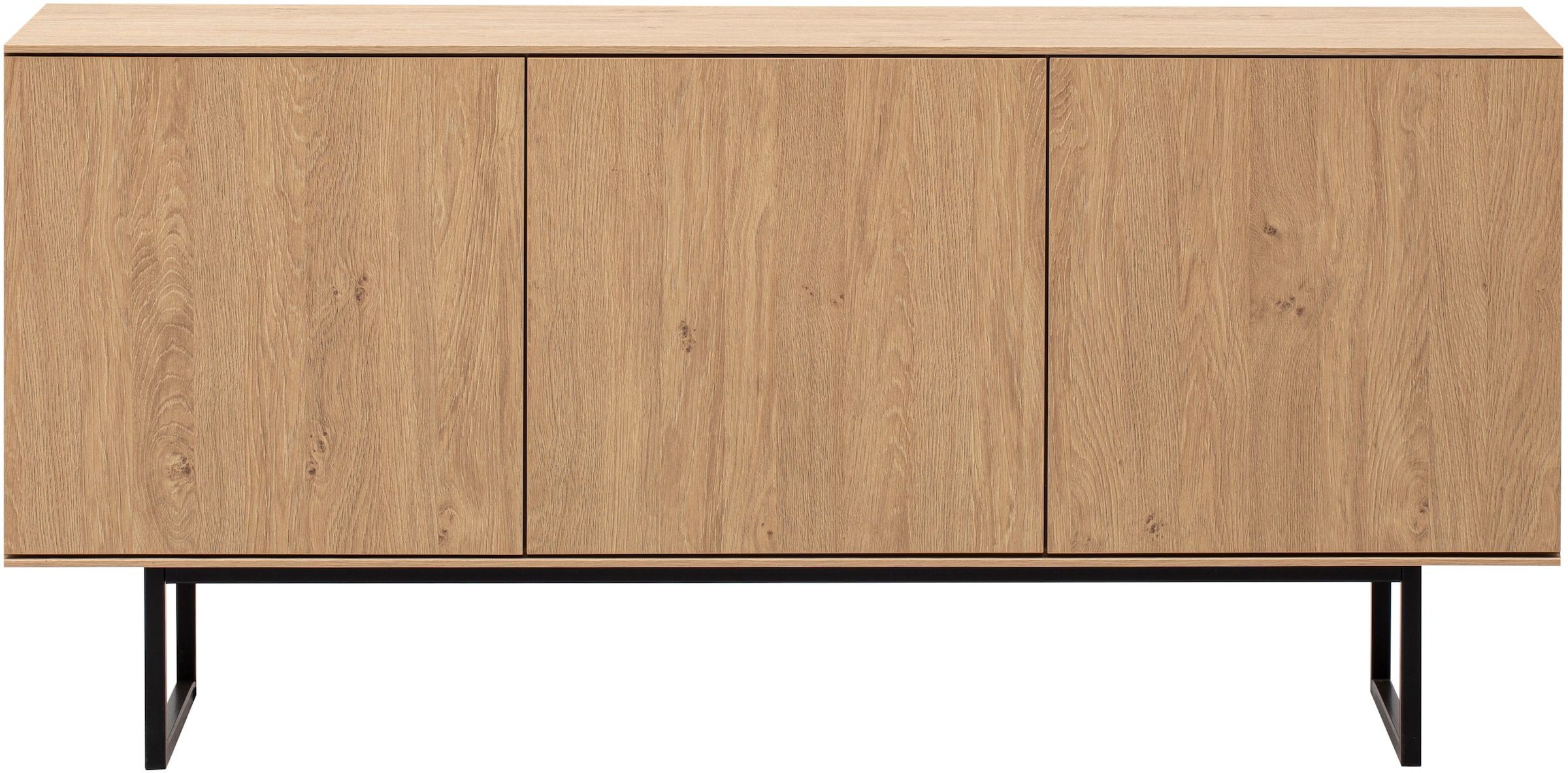 Home affaire Lowboard »Lund, moderner TV-Unterschrank, Kommode mit Kufengestell«, ausreichend Stauraum, vielseitig einsetzbar, 150 cm breit