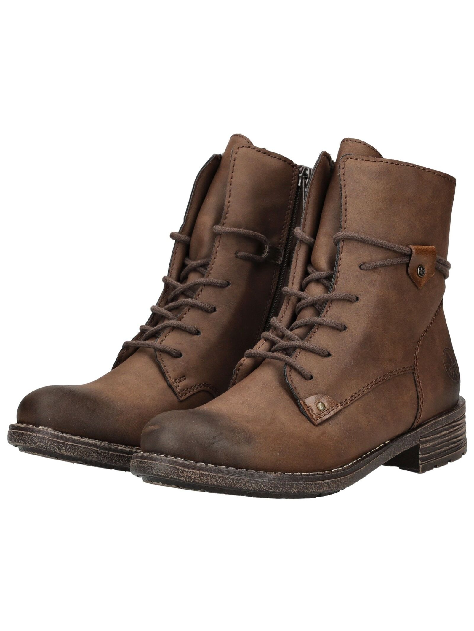 Rieker Schnürstiefelette »Rieker Stiefelette Lederimitat«