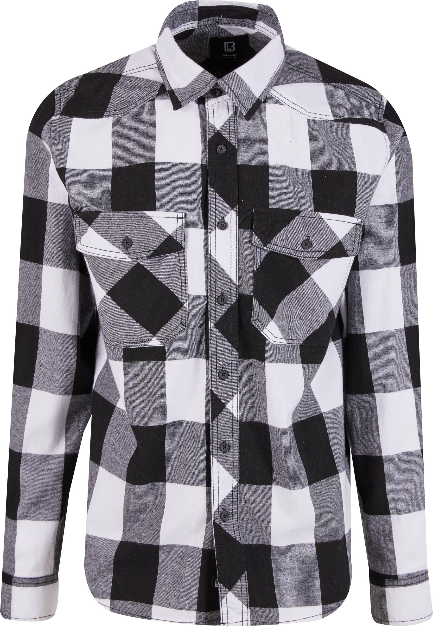 Brandit Langarmhemd "Brandit Herren Checked Shirt", 1 Stk. günstig online kaufen