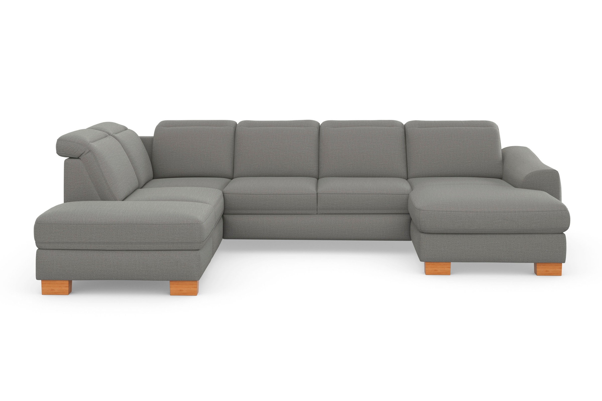 sit&more Wohnlandschaft "Dundee U-Form" mit Federkern und Massivholzfüßen, günstig online kaufen