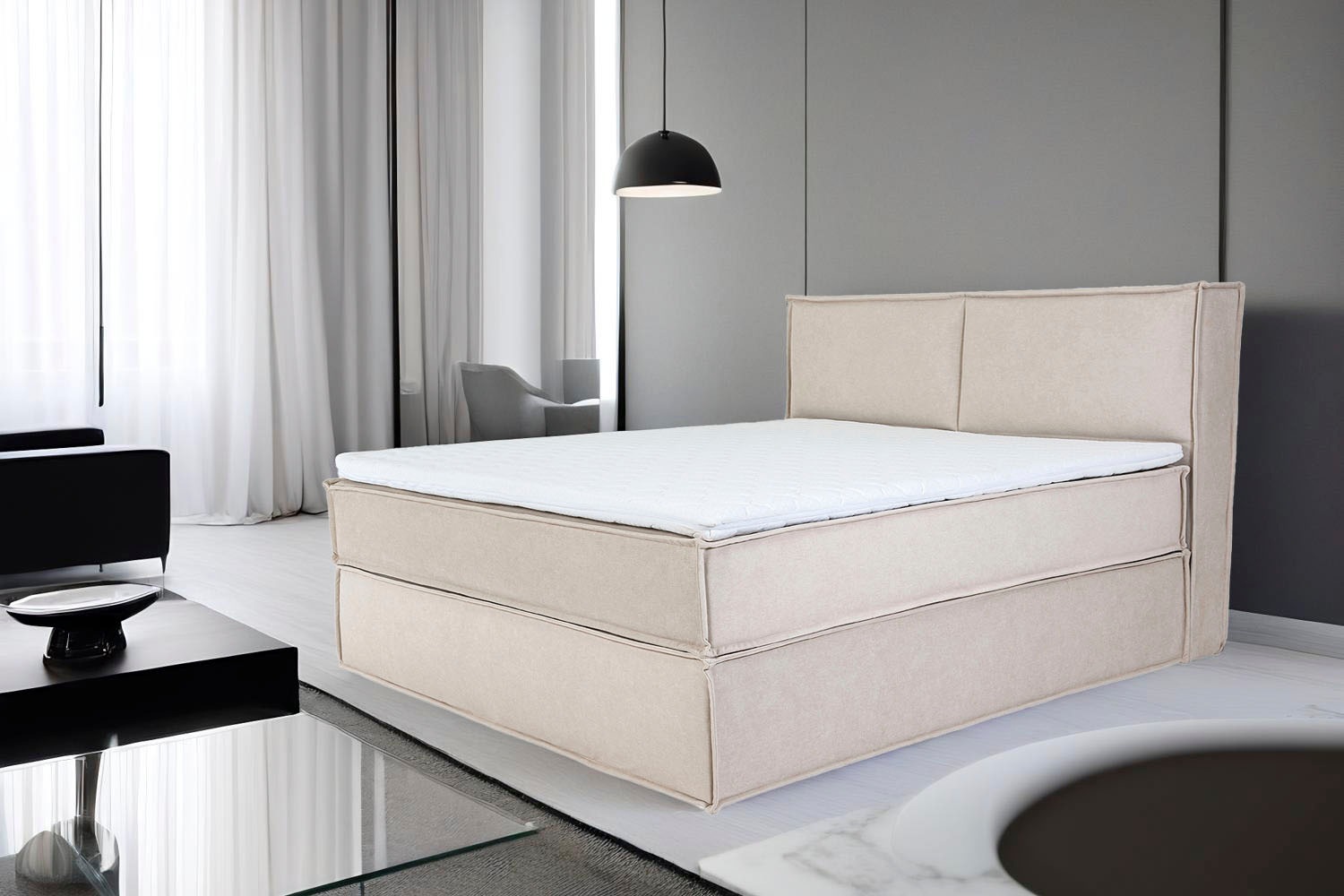 Home affaire Boxspringbett "Sophielle, erhältlich in den Breite 160, 180 & günstig online kaufen