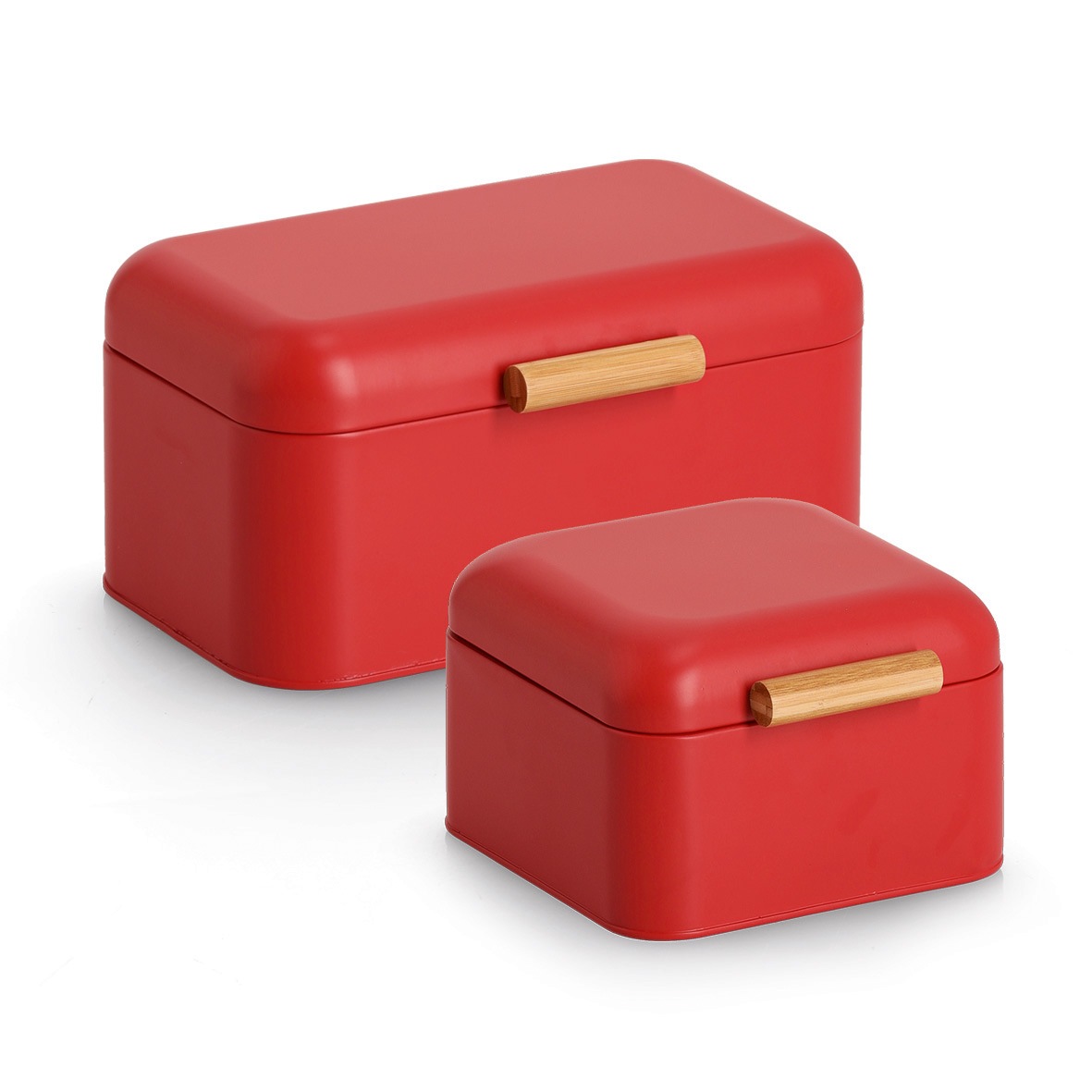 Zeller Present Brotkasten »Brotbox, Metall/Bambus« ca. 30,5x20,5x15 cm