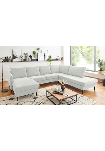 ATLANTIC home collection Sofa »Rekvik« su Wellenunterfederung s...