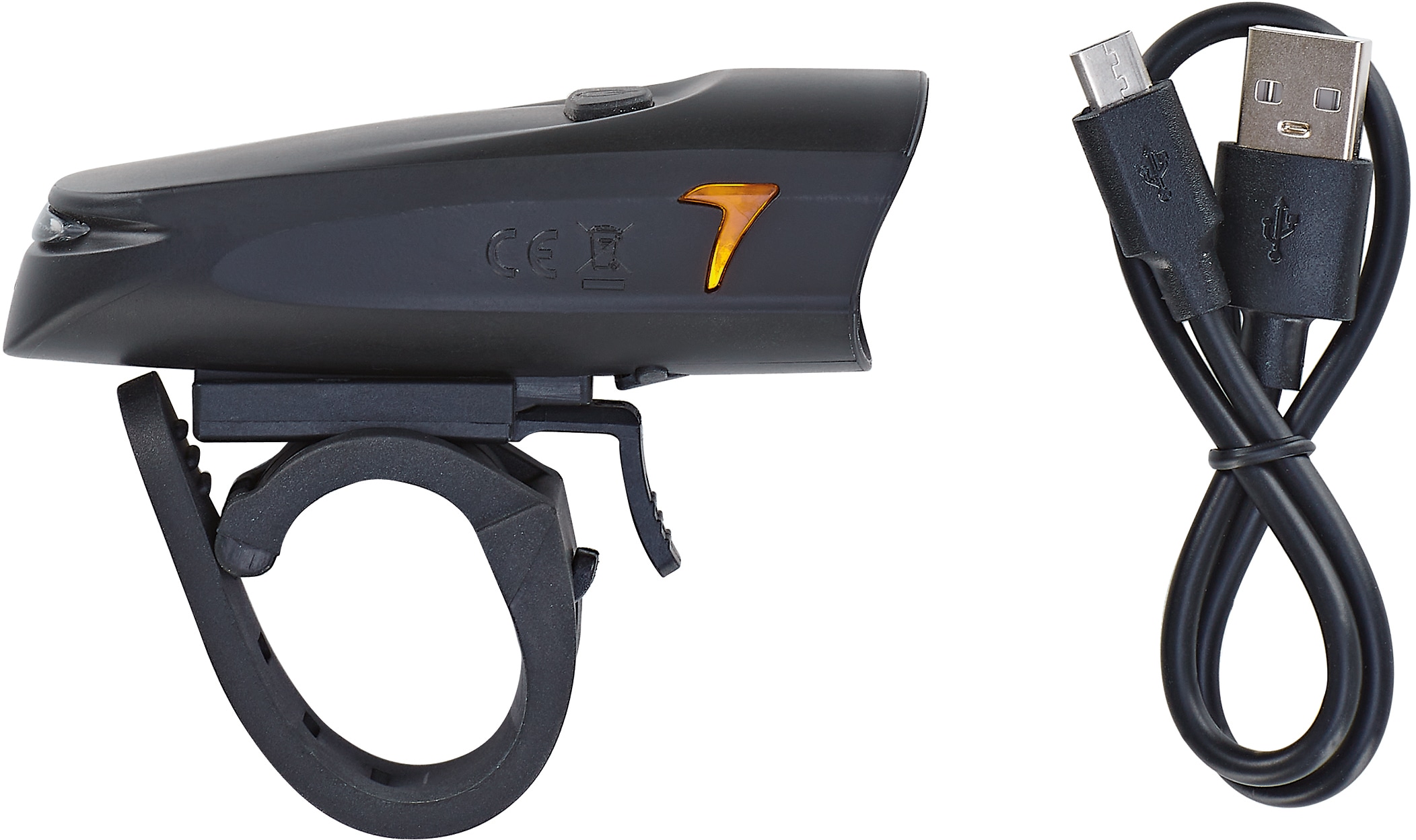 Prophete Fahrradbeleuchtung "LED Akku Scheinwerfer 30/15/10 Lux"