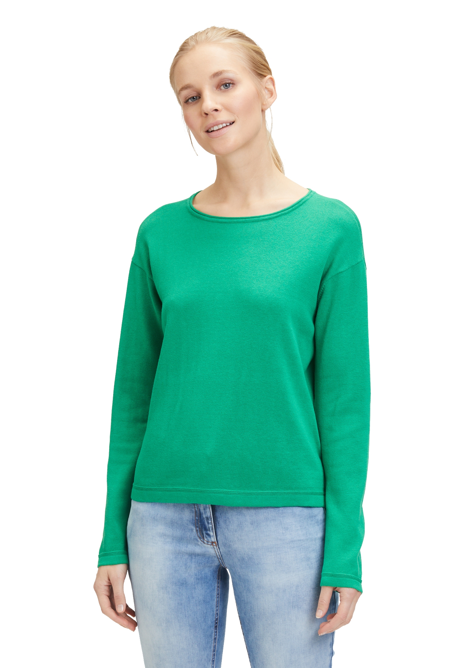 Betty Barclay Strickpullover "Betty Barclay Basic-Strickpullover mit Rundha günstig online kaufen