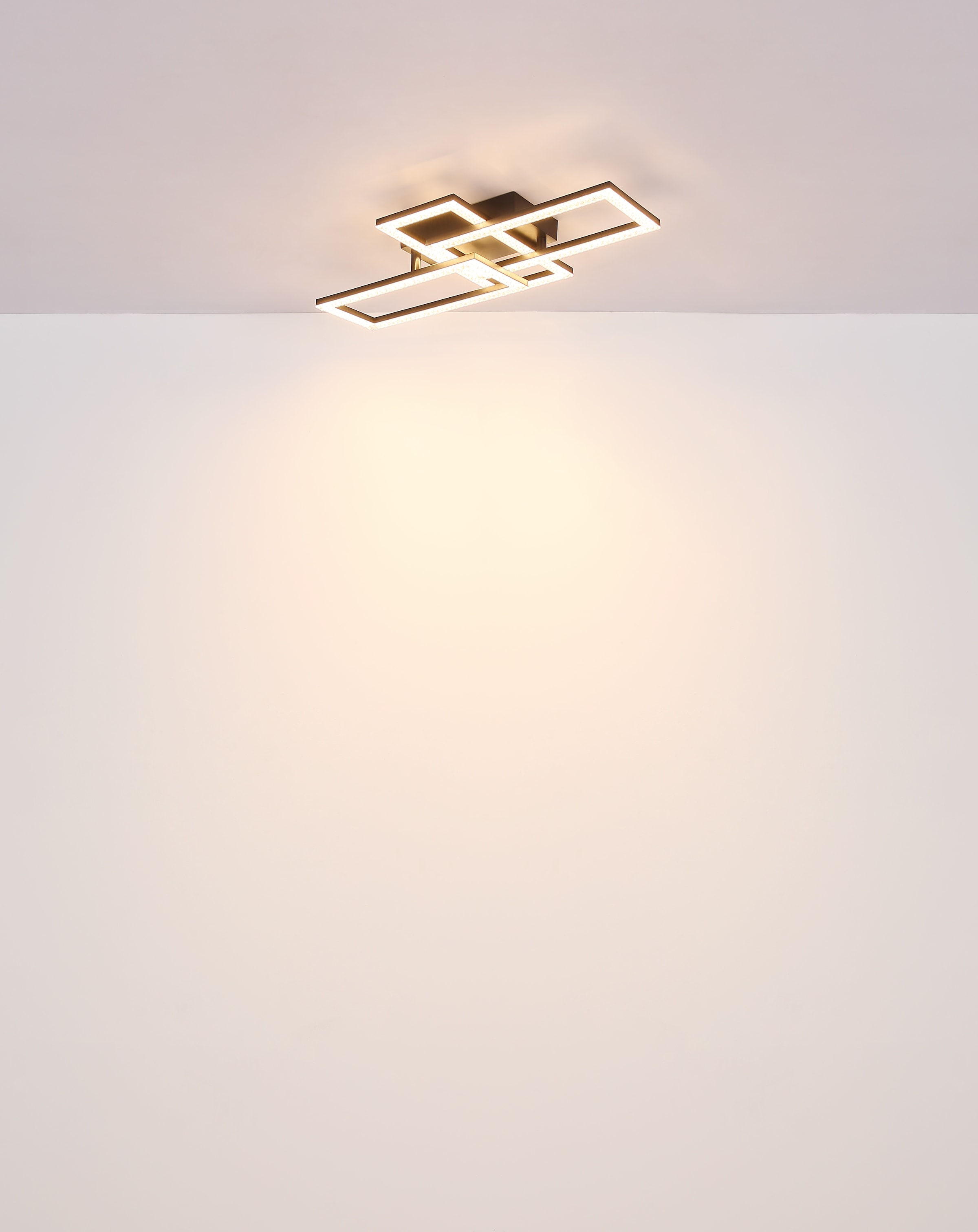 GLOBO LIGHTING LED Deckenleuchte »SAPENA«, Leuchtmittel LED-Modul | LED fest integriert, Deckenlampe/beweglich/3000K/LxBxH: 614x341x93mm