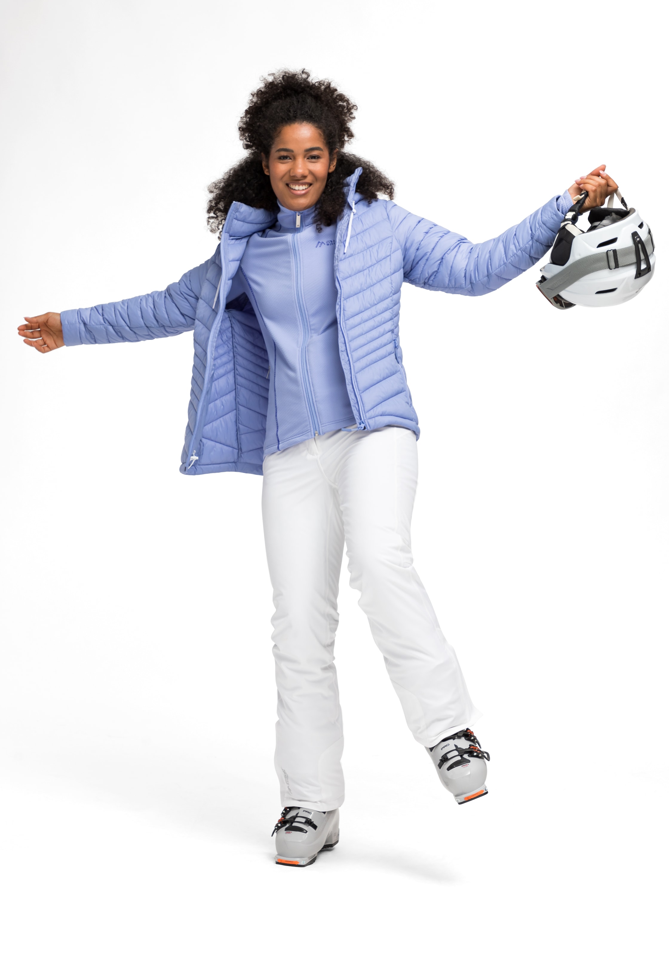 Maier Sports Skihose »Allissia slim«, Damen Schneehose, wind- und wasserdicht, 2 RV-Taschen, Slim Fit