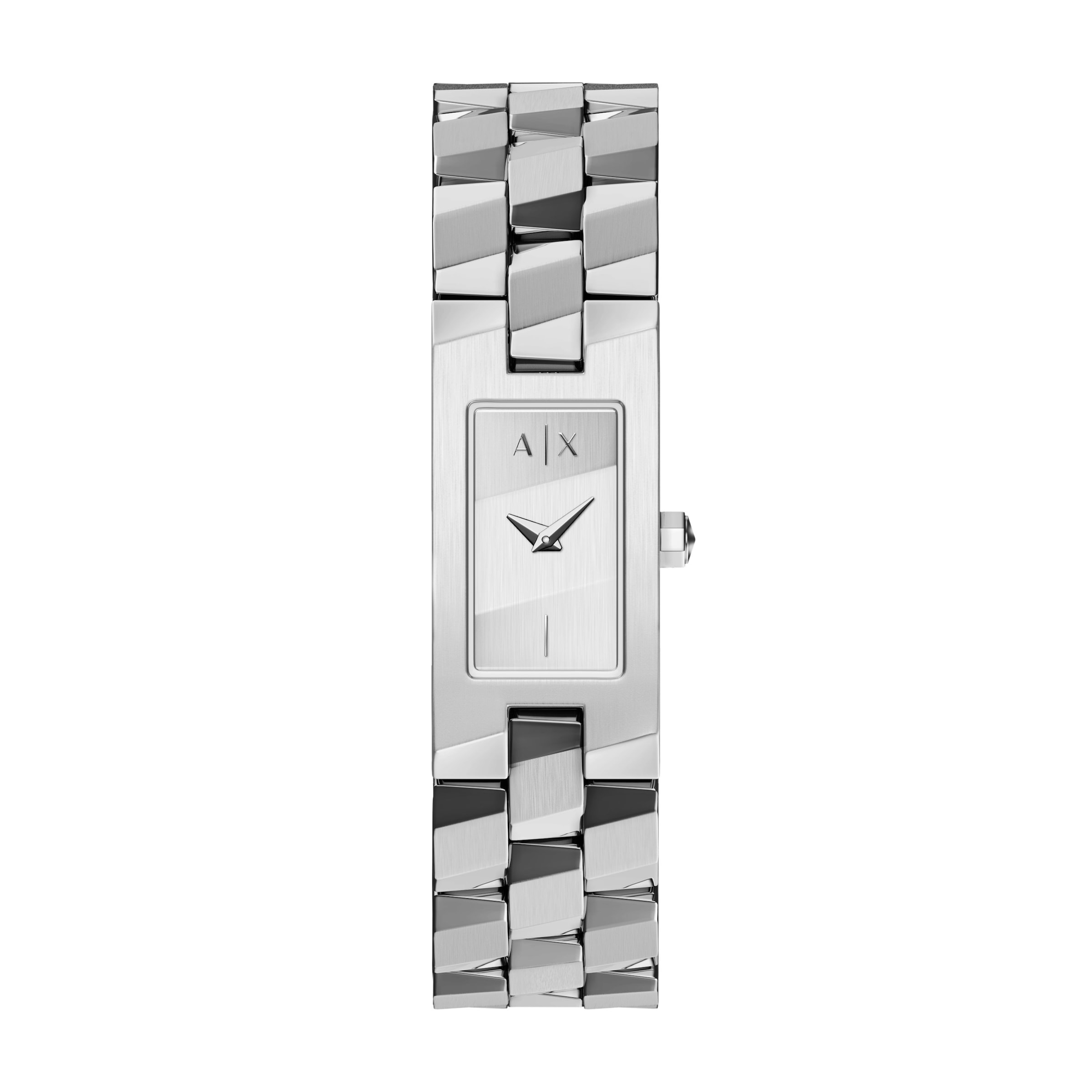 ARMANI EXCHANGE Quarzuhr Armbanduhr, Edelstahlarmband, analog