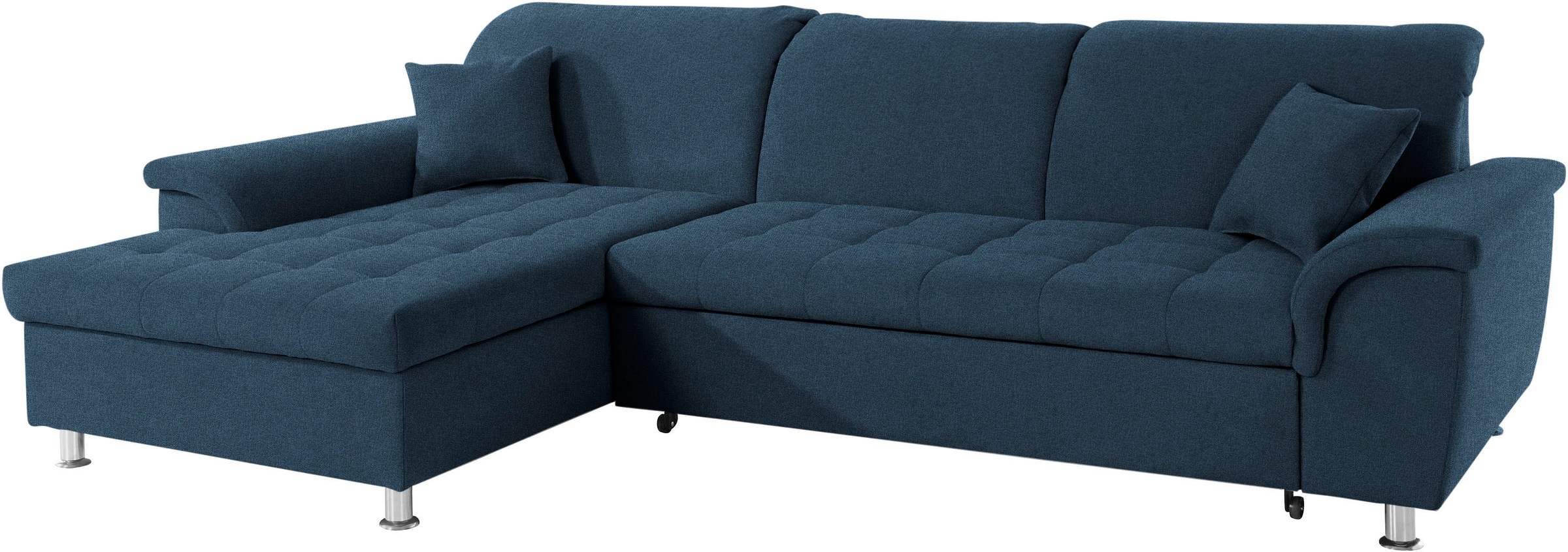 DOMO collection Ecksofa »Franzi L-Form«, wahlweise mit Kopfteilverstellung (dann Tiefe: 170 cm)
