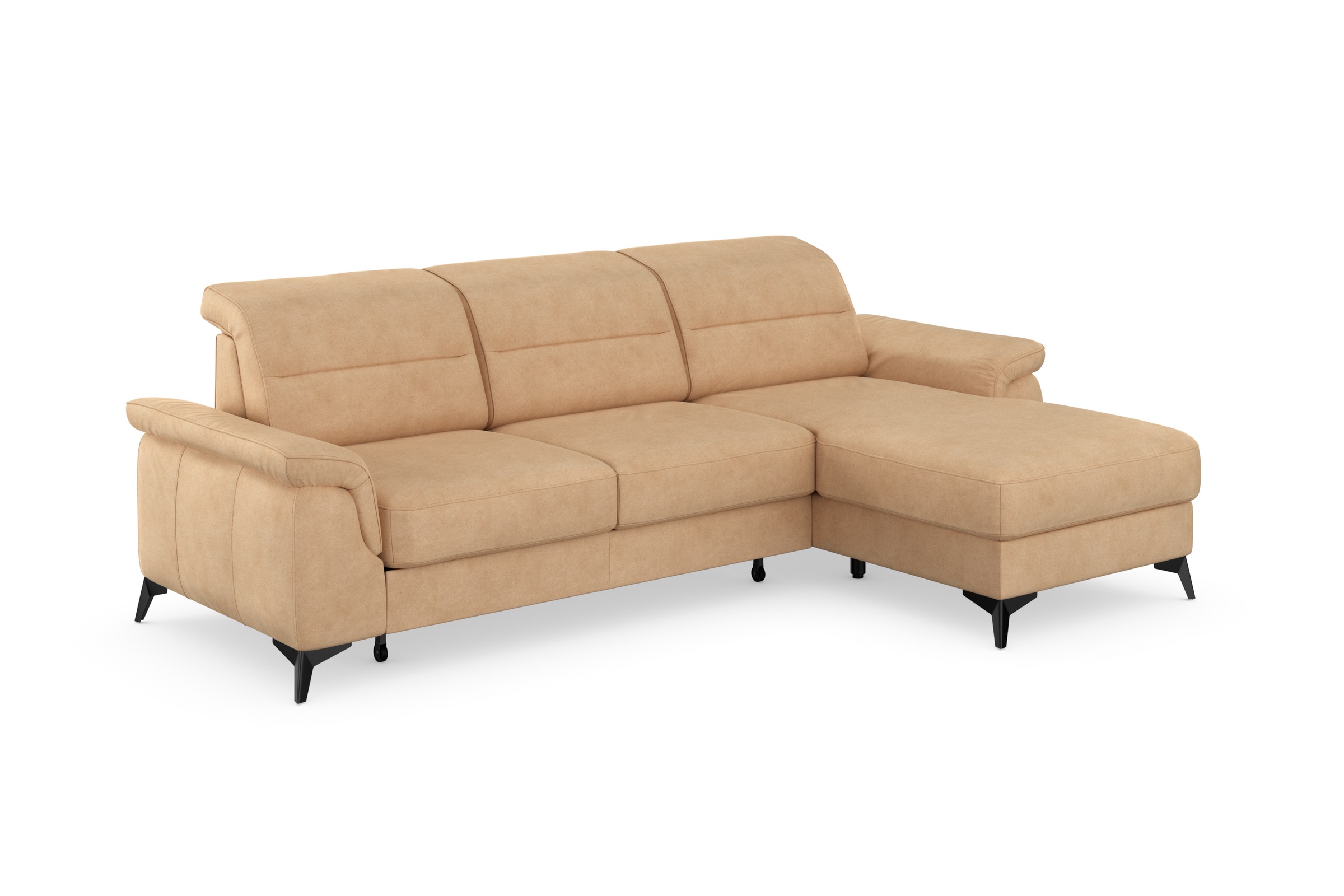 Thumbnail - sit&more Ecksofa "Sinatra L-Form" mit Recamiere, optional mit Kopfteilverstellung und Armteilfunktion