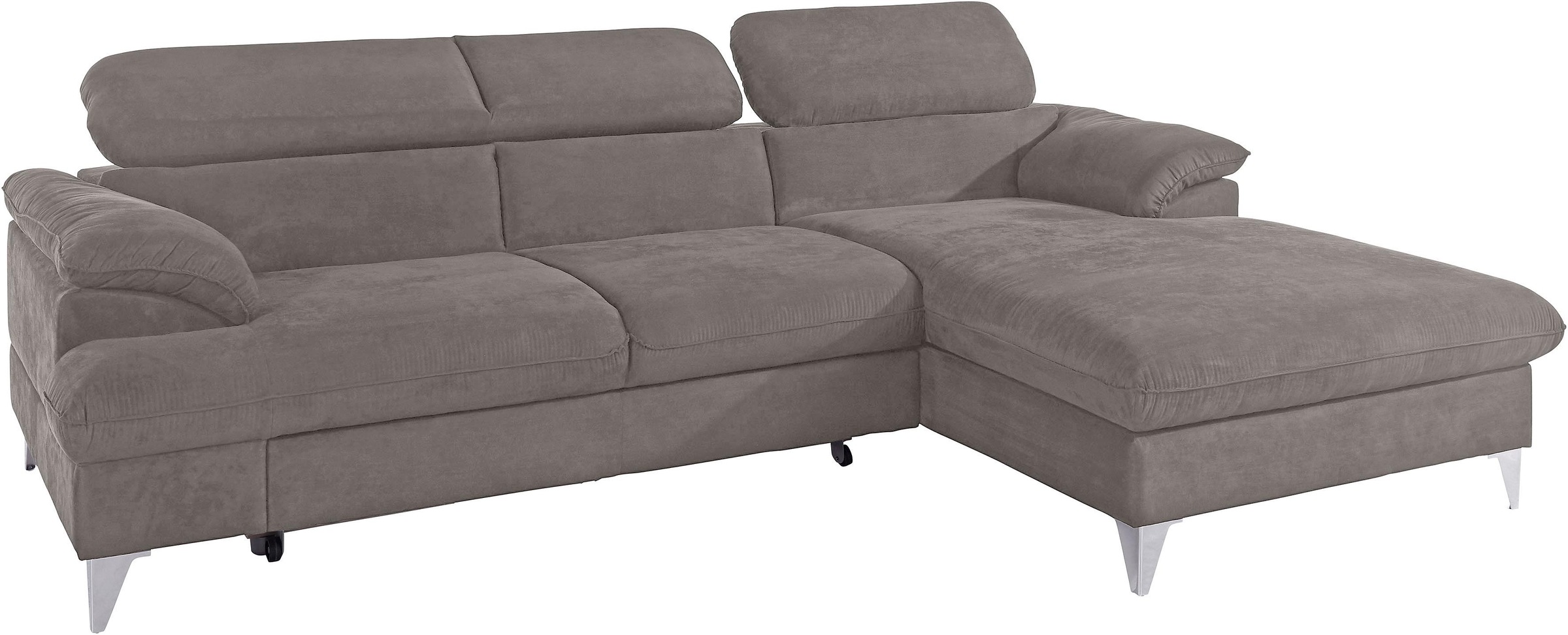 COTTA Ecksofa "Caluso L-Form", mit Kopfteilverstellung, wahlweise mit Bettf günstig online kaufen