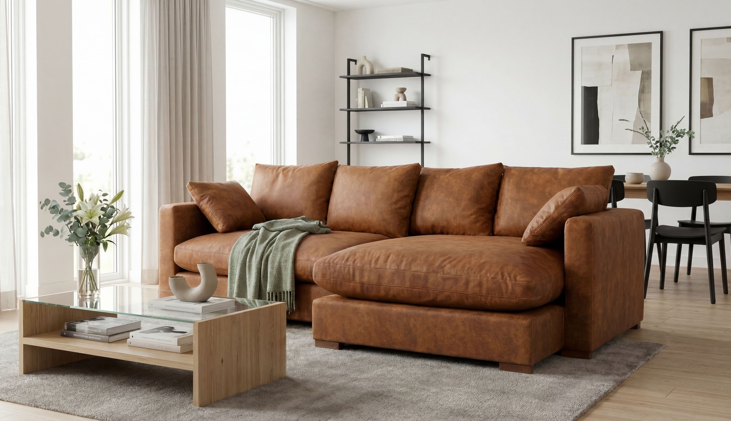 OTTO home Ecksofa "Coray" Breite 266 cm, extra weich und kuschelig, mit Federn und Daunen