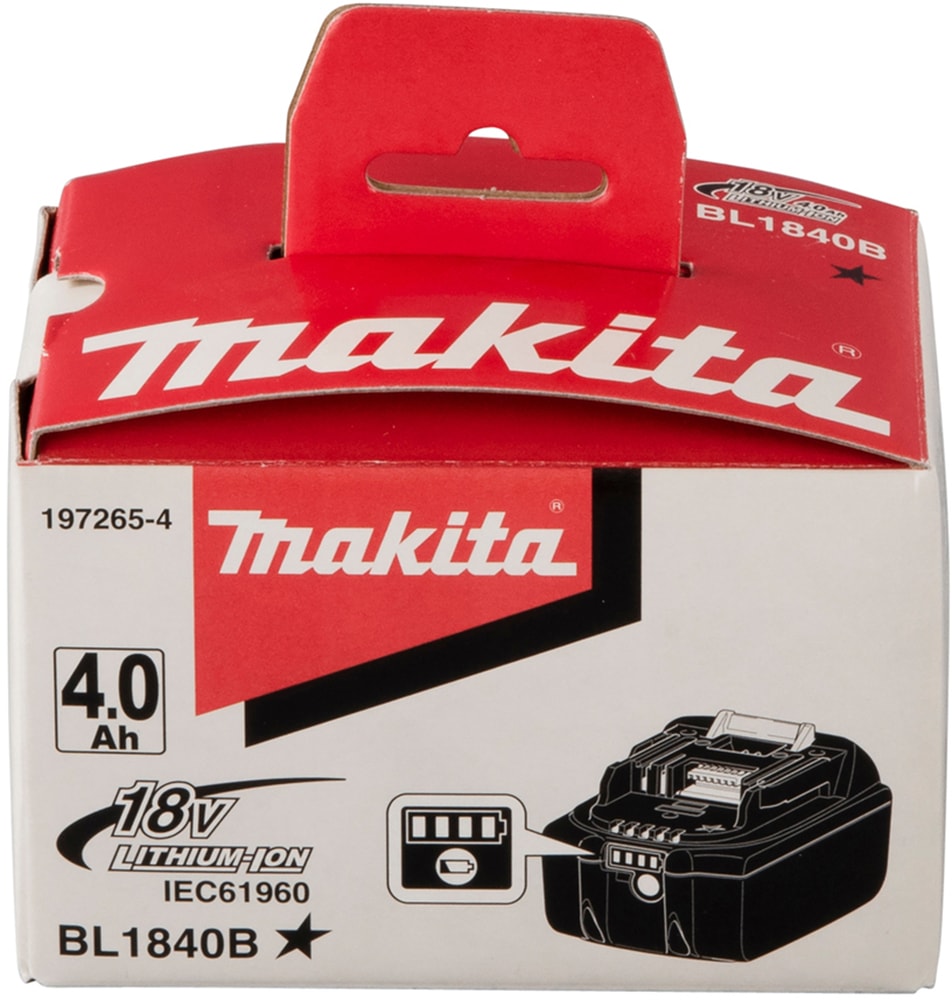 Makita Akku »»BL1040B Li««, 18 V, 4 Ah