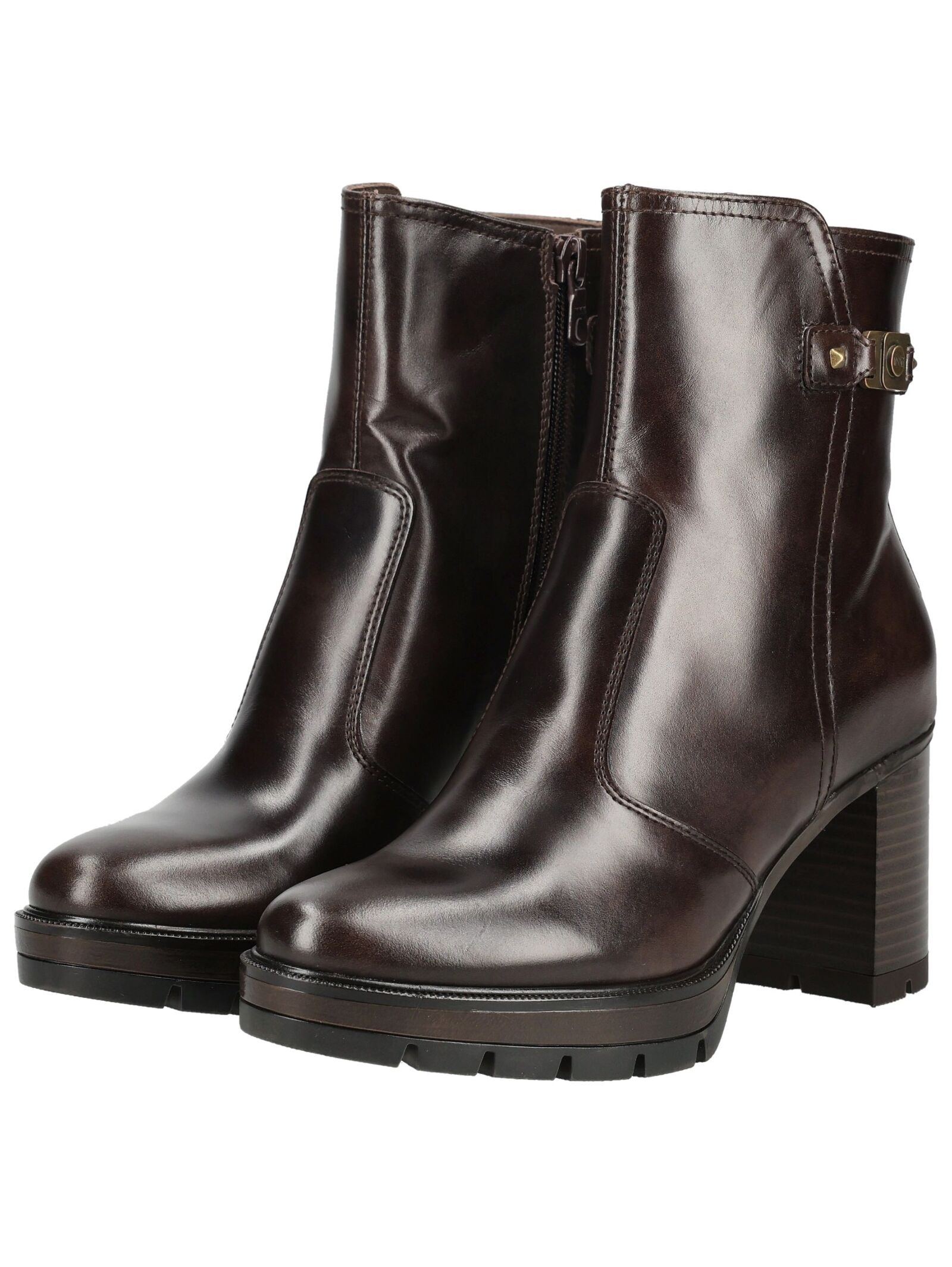 Nero Giardini High-Heel-Stiefelette »Nero Giardini Stiefelette Leder«
