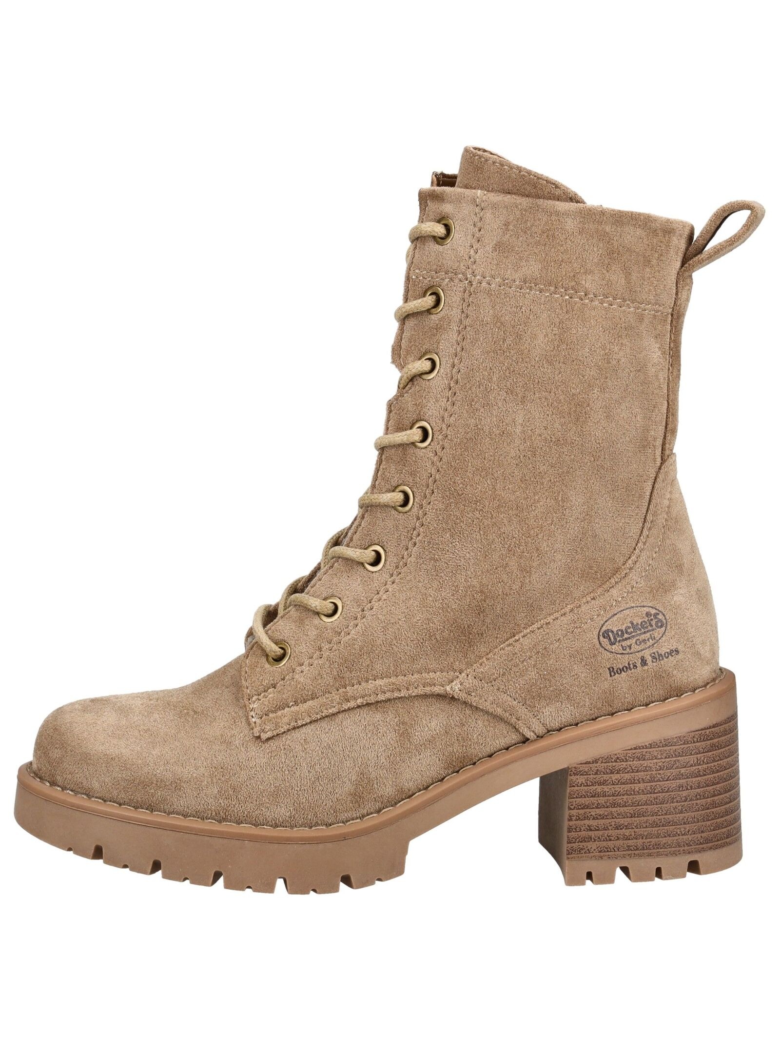 Dockers by Gerli Schnürstiefelette "Dockers by Gerli Stiefelette Lederimita günstig online kaufen