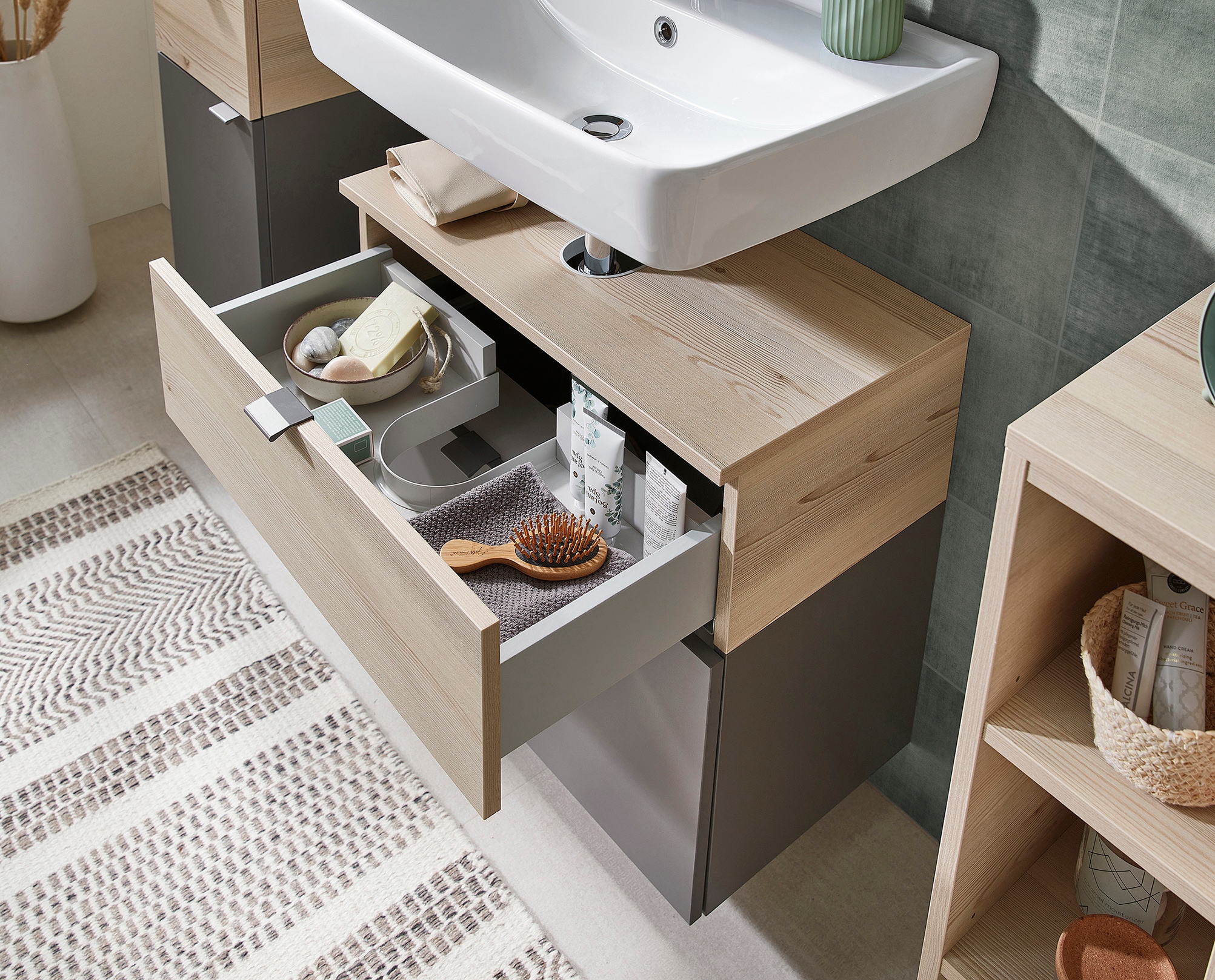 Saphir Waschbeckenunterschrank »Quickset 394«