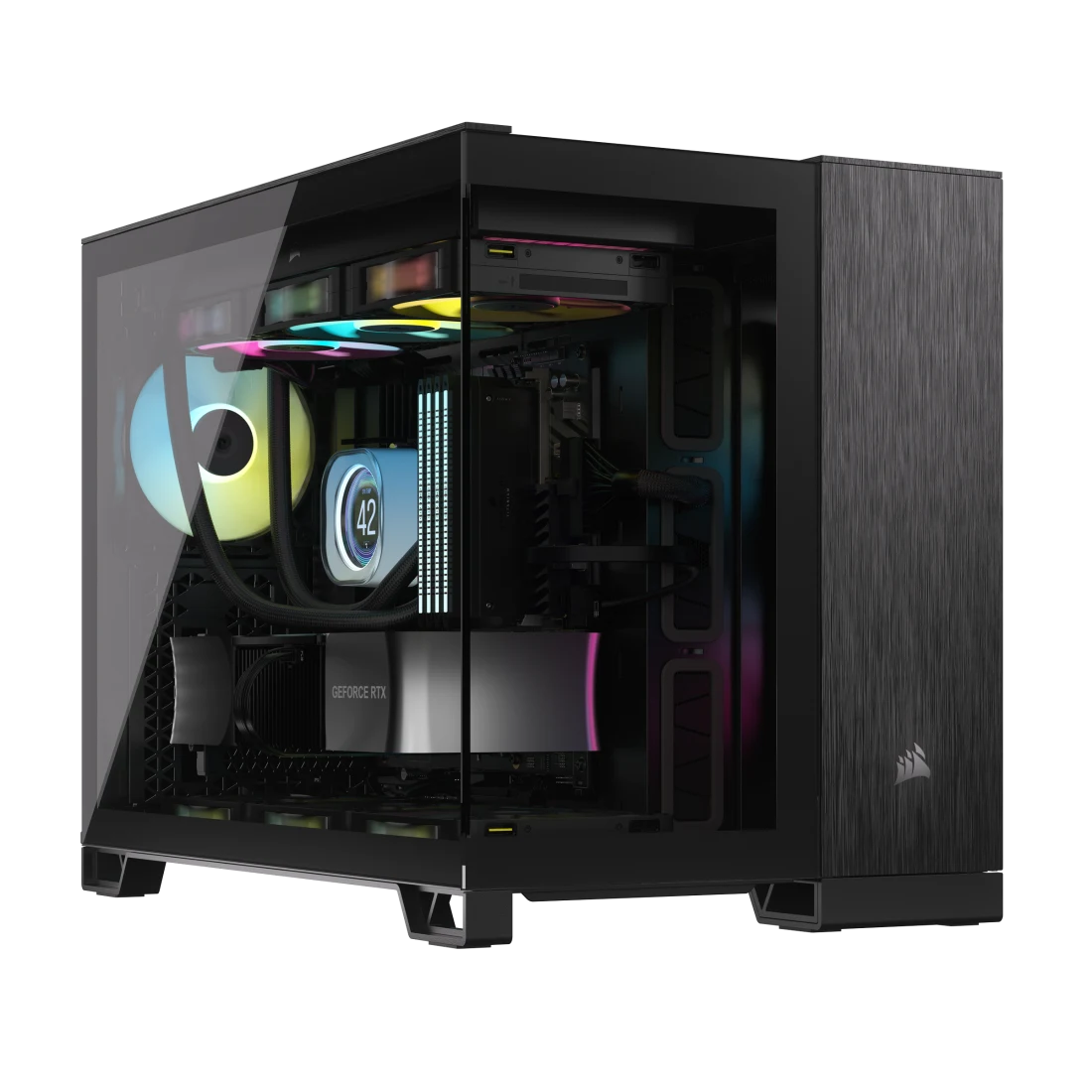 Corsair PC-Gehäuse »2500X Tempered Glass mATX Mid-Tower«