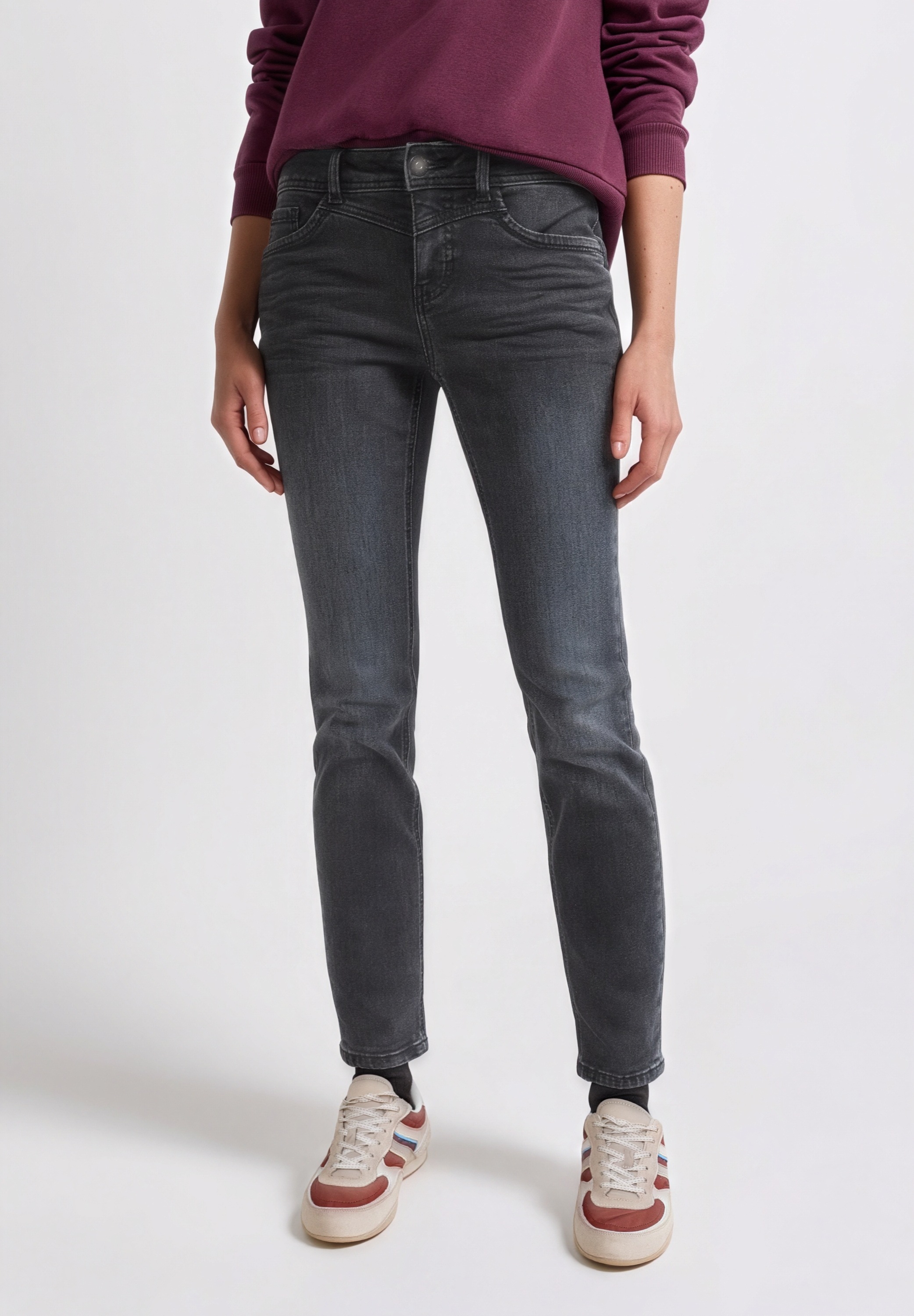 STREET ONE STUDIO Comfort-fit-Jeans 5-Pocket-Style