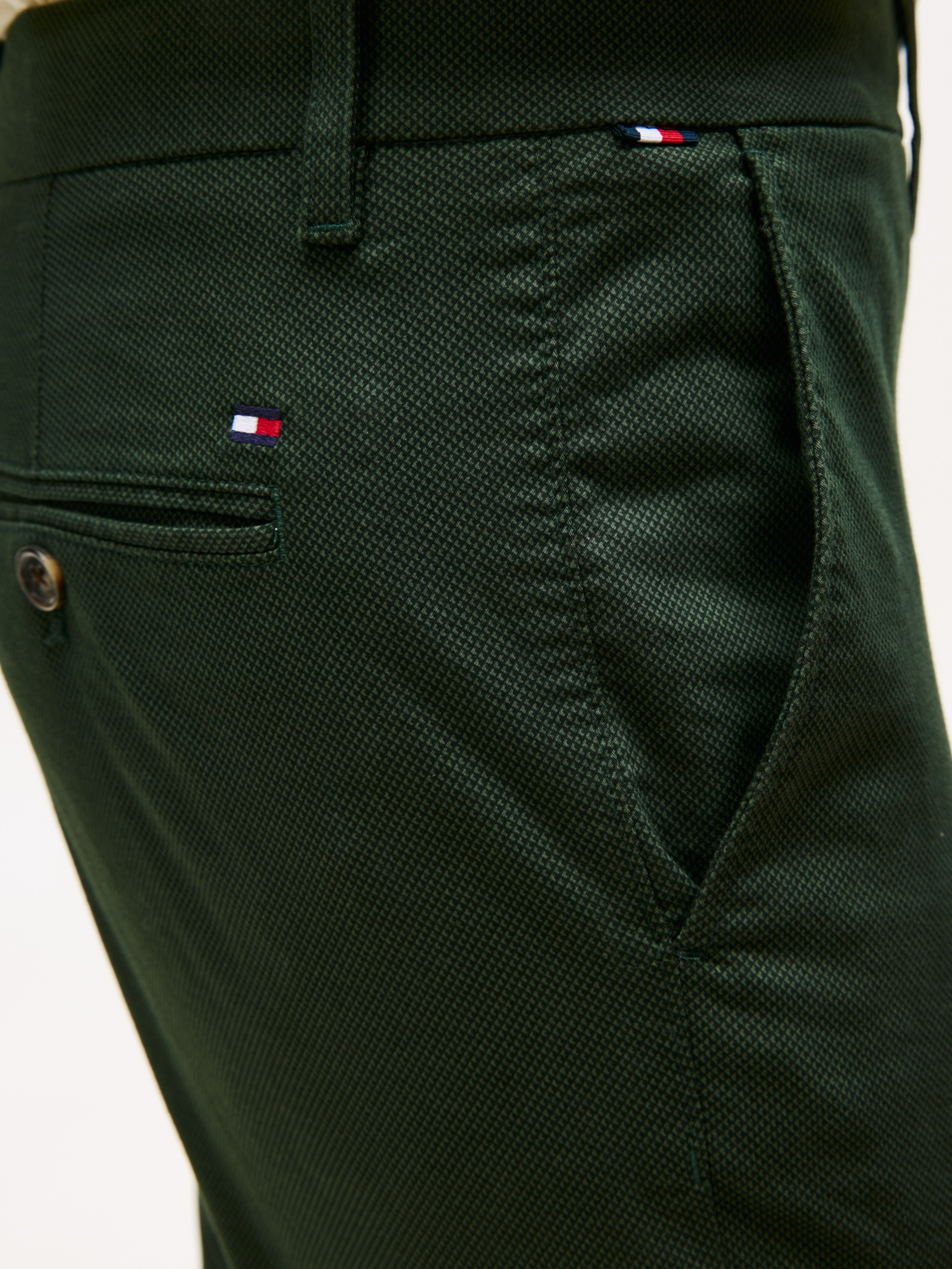 Tommy Hilfiger Chinohose "BLEECKER PRINTED STRUCTURE", Slim FIT günstig online kaufen