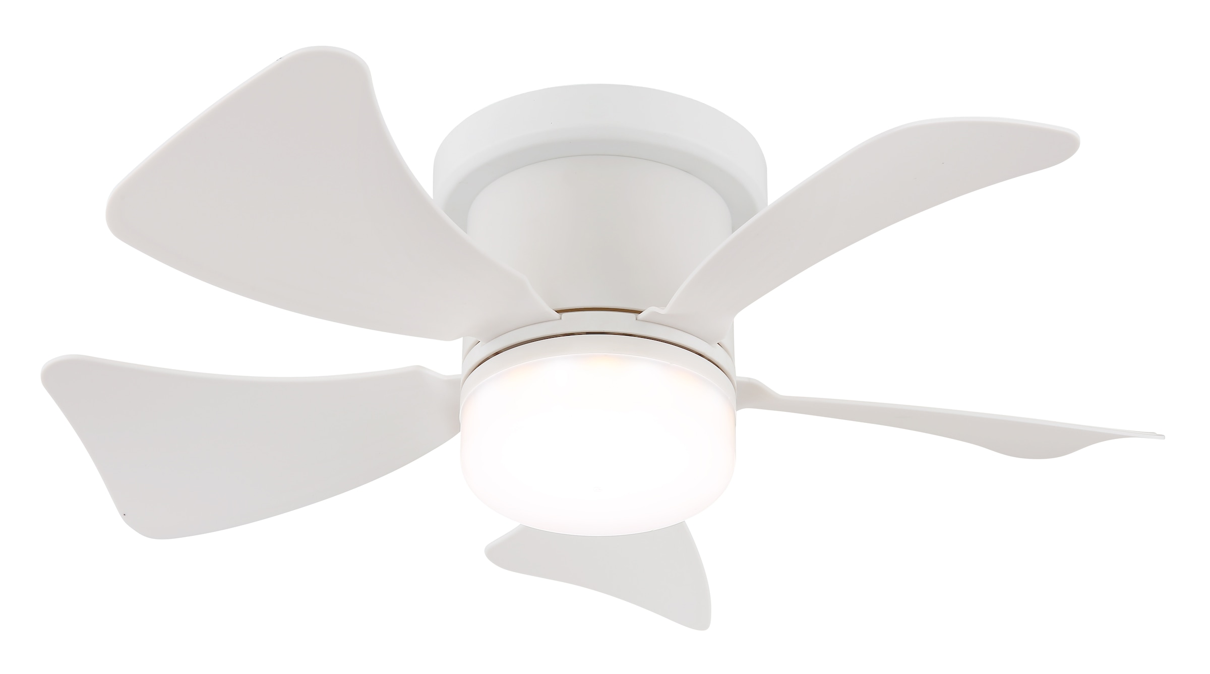 GLOBO LIGHTING Deckenleuchte »HINES« LED-Modul 1 Stk. warmweiß - kaltweiß Ventilator grau kühlen-heizen Wohnzimmer Schlafzimmer