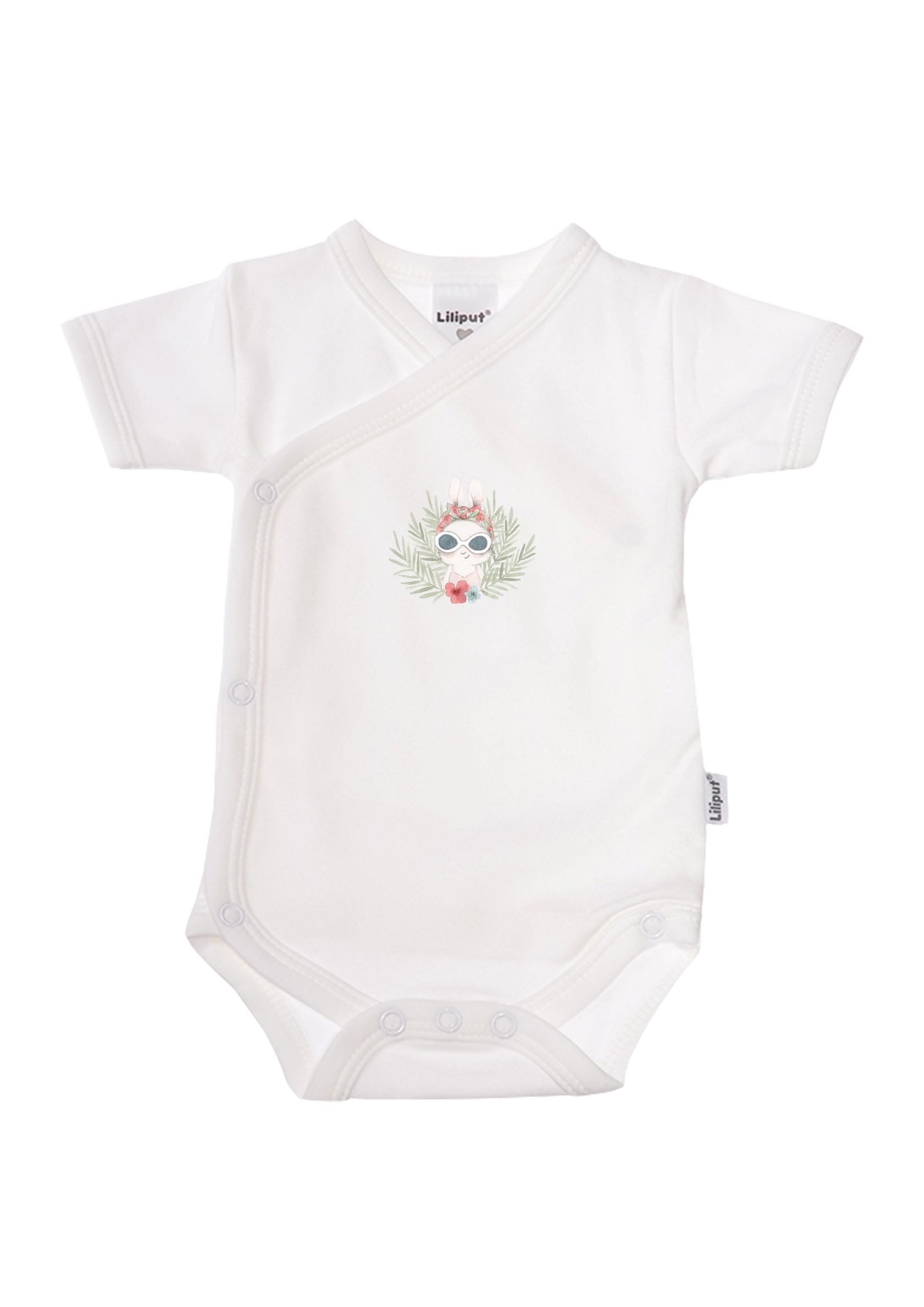 Liliput Wickelbody »Tropical Bunny«, mit praktischer Druckknopfleiste