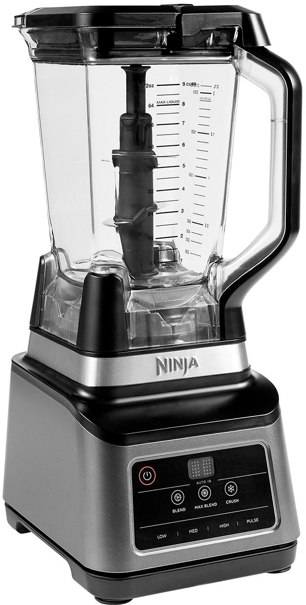 NINJA Standmixer "mit Auto-iQ BN750EU", 1200 W, incl. 2,1 L Krug, 0,7 L Becher & 2 Deckel