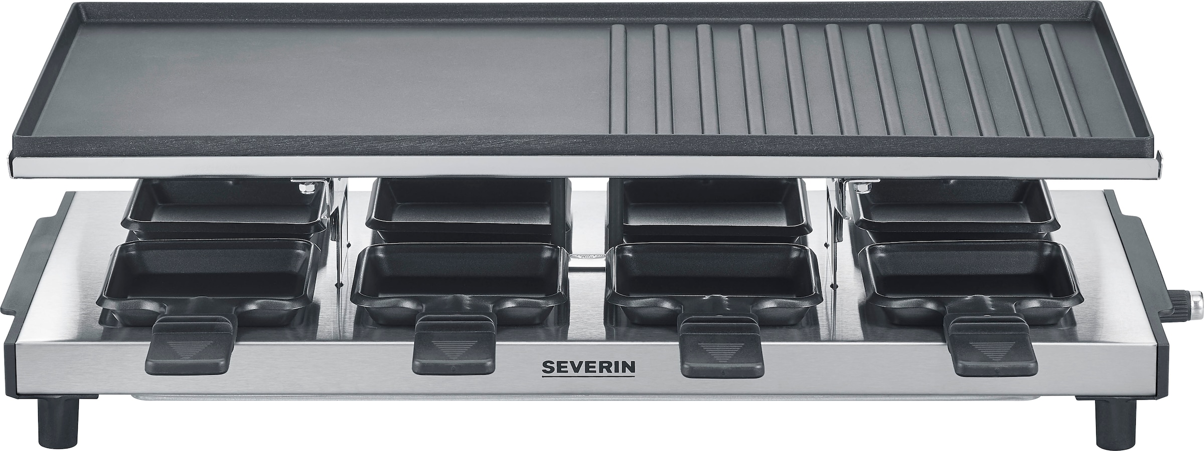 Severin Raclette »RG 2375«, 8 St. Raclettepfännchen, 1700 W