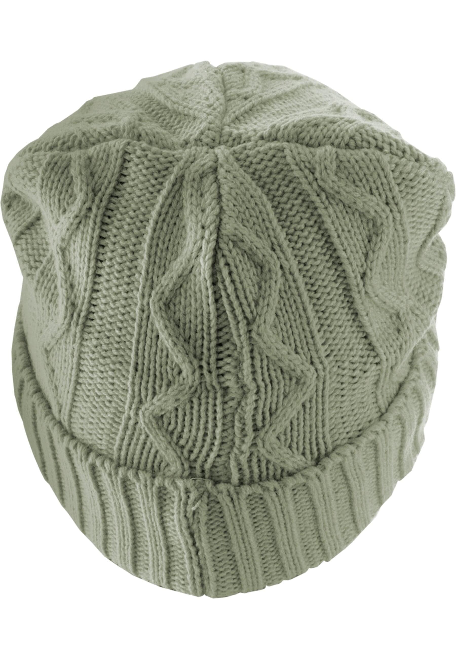 MSTRDS Beanie "MSTRDS Unisex Beanie Cable Flap", (1 St.)