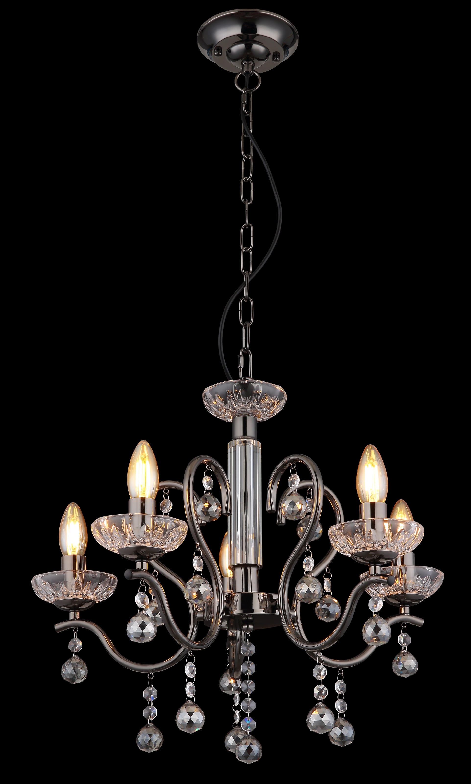 GLOBO LIGHTING Hängeleuchte »CAMILA«, Leuchtmittel E14 | ohne Leuchtmittel, Hängelampe/Pendelleuchte/Esszimmer/Wohnzimmer/Esstisch