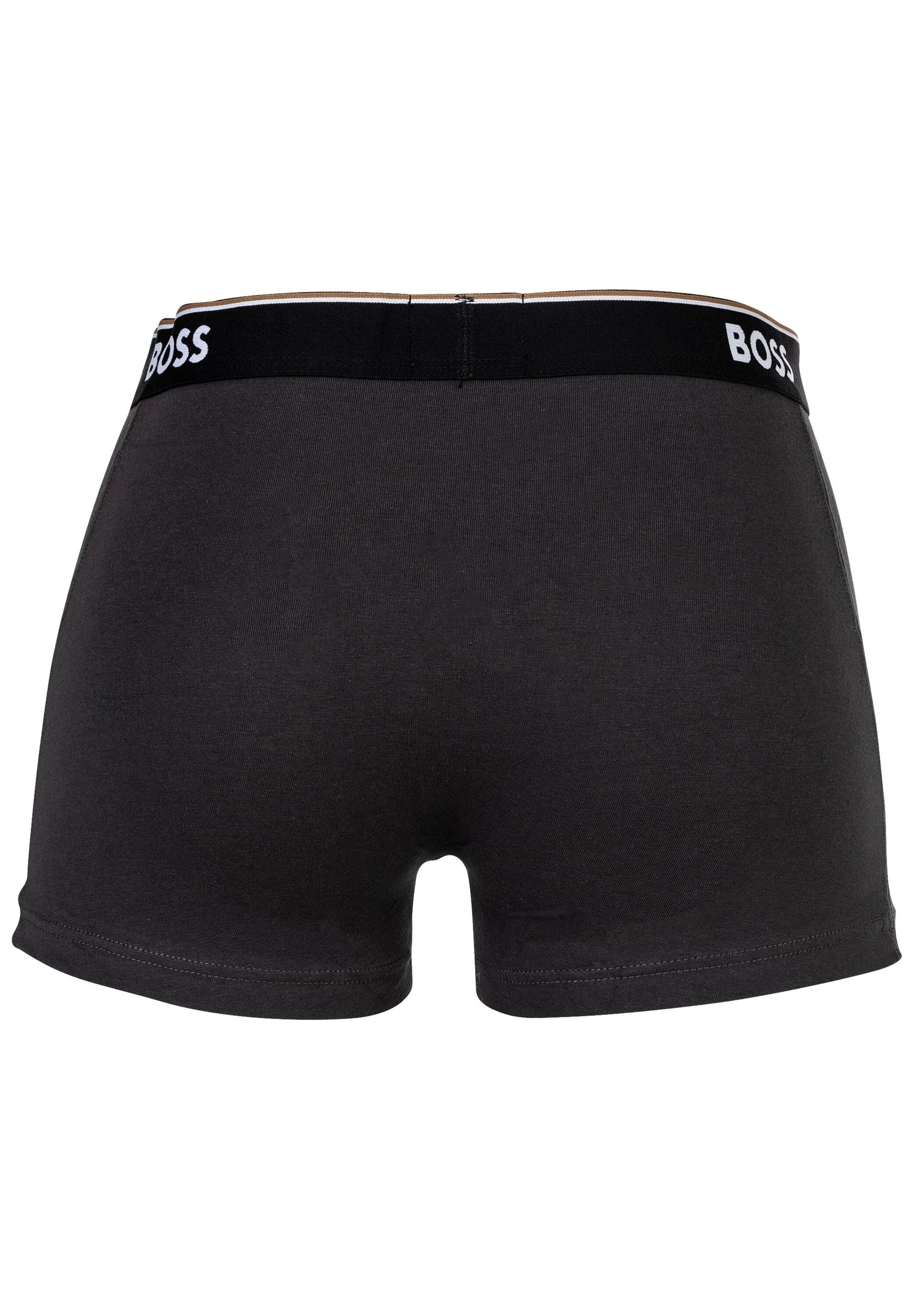 BOSS Boxershorts »Boxershort Trunk 3P Power Design 3er Pack«