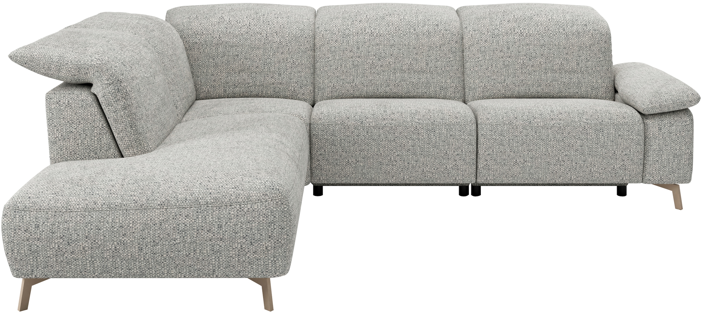 Musterring Ecksofa "MR 370, intelligenter Komfort im modernen Design" Optionale Relaxfunktion, flexible Kopfteile & klappbare Armlehnen