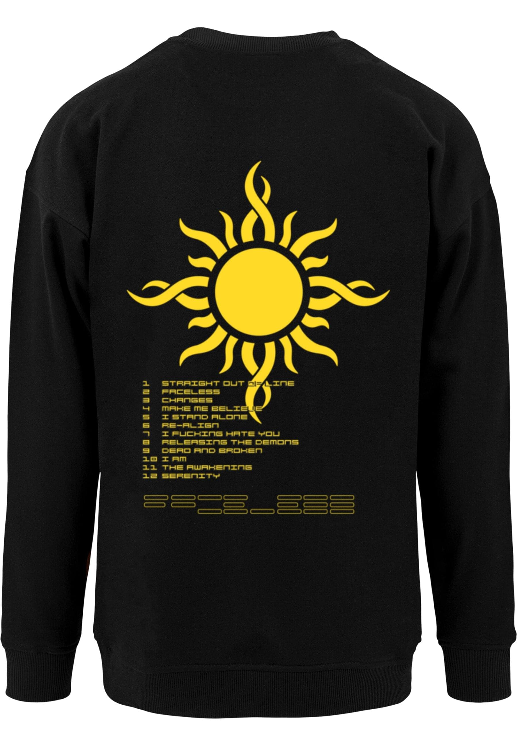 Merchcode Rundhalspullover »Merchcode Godsmack - Faceless Sweat Crewneck«, (1 tlg.)