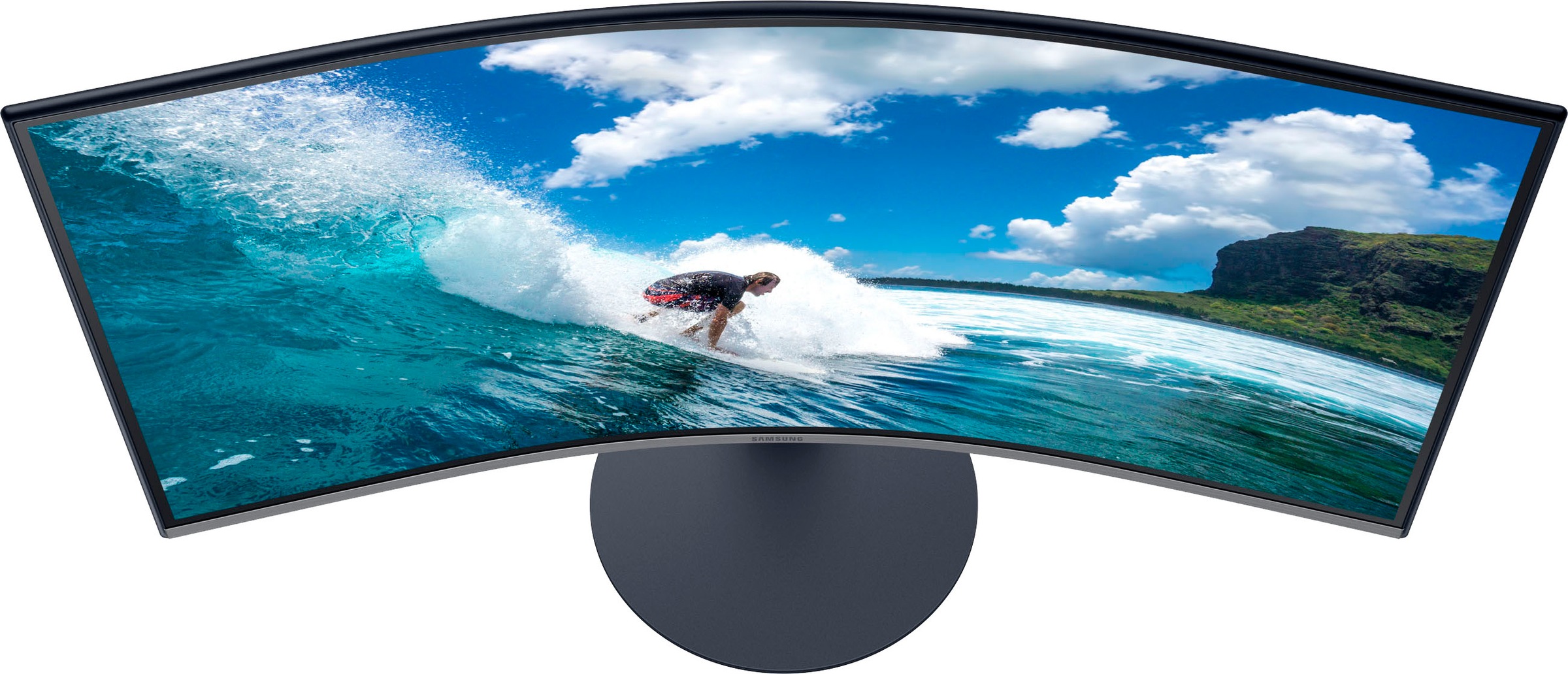 Samsung Curved-Gaming-LED-Monitor »C32T550FDR«, 80 cm/32 Zoll, 1920 x 1080 px, Full HD, 4 ms Reaktionszeit, 75 Hz