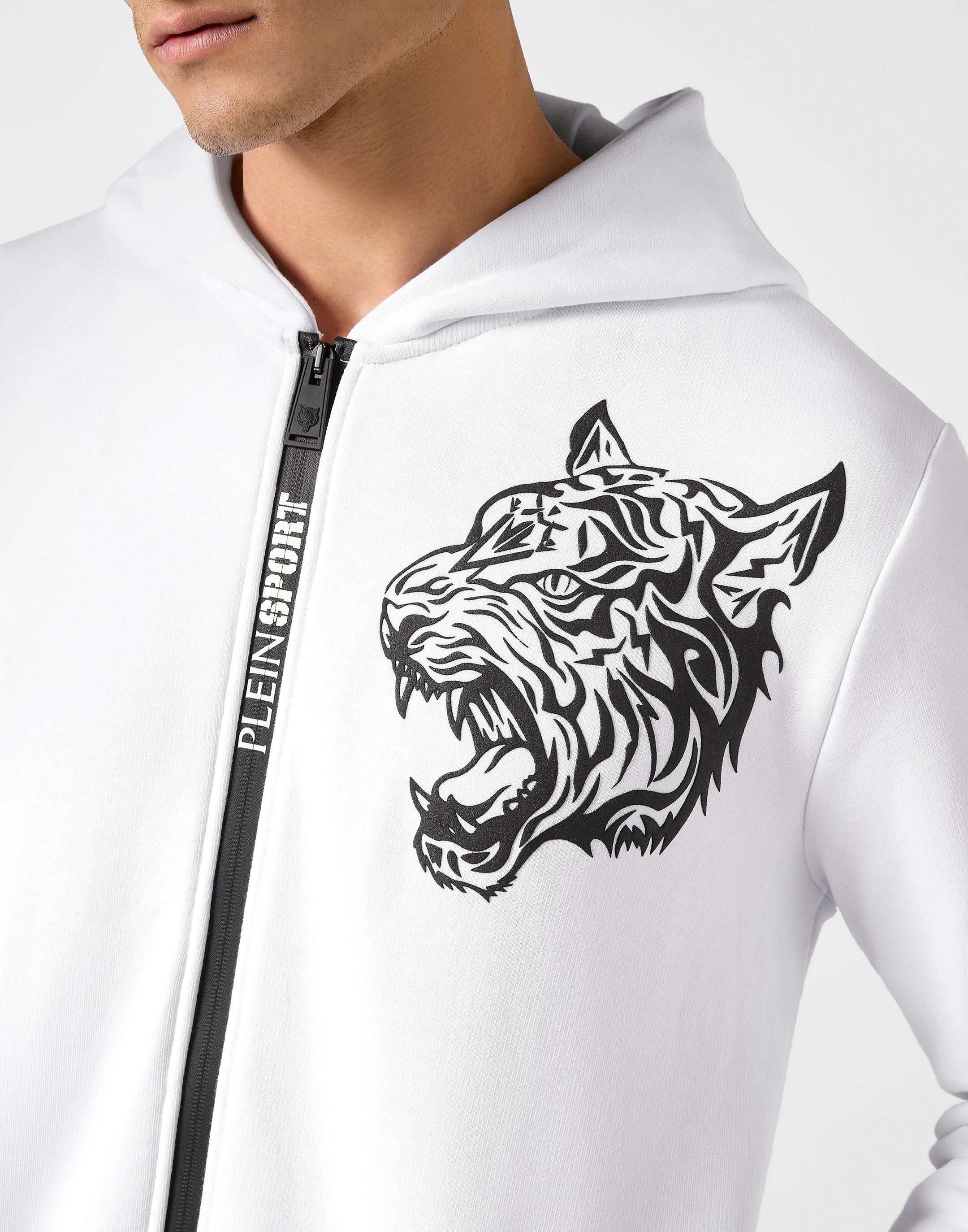 PLEIN SPORT Kapuzensweatjacke »Sweatjacke mit Kapuze«