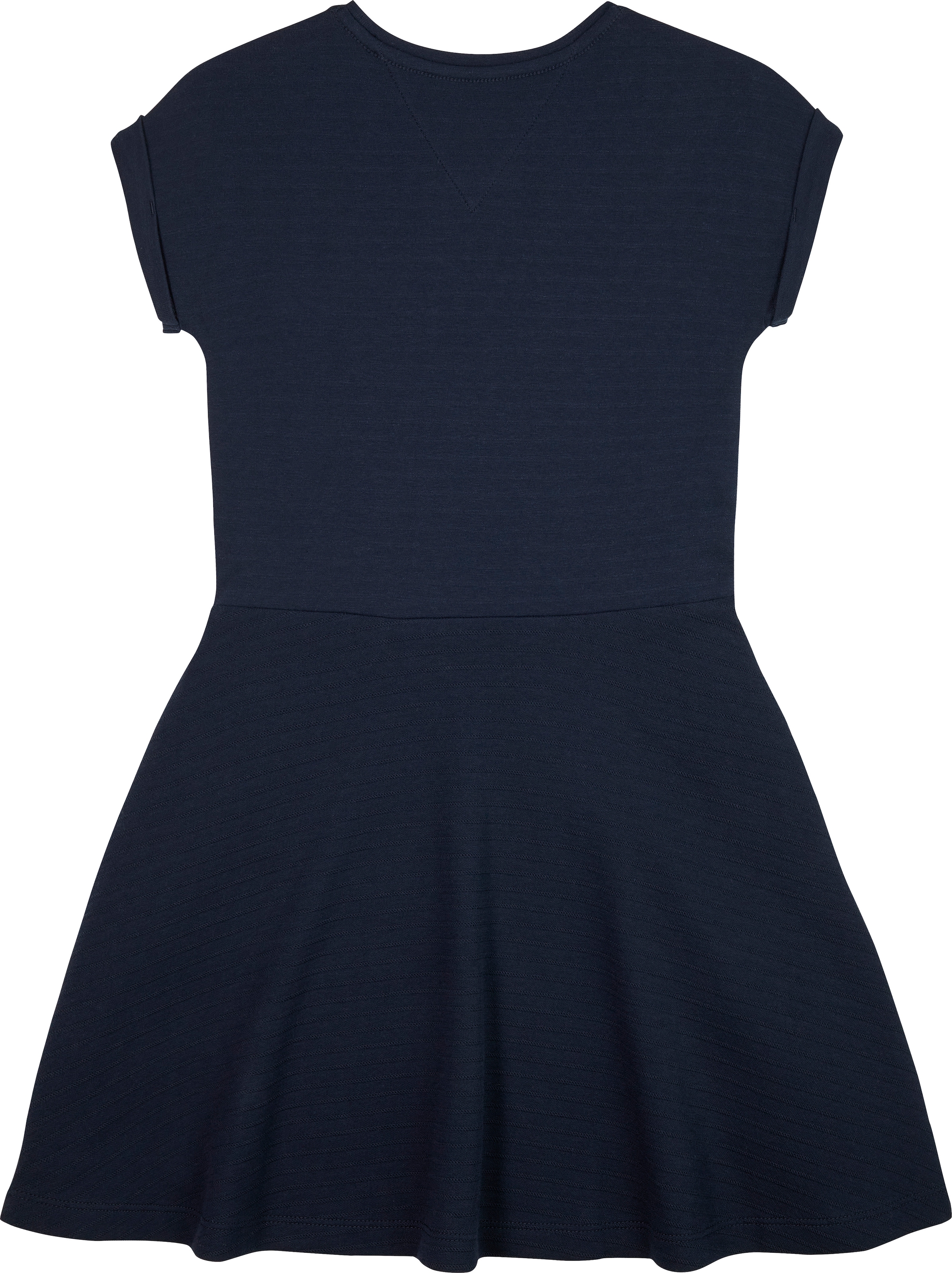 Tommy Hilfiger Jerseykleid »SPACER INTERLOCK DRESS«, für Kinder bis 16 Jahre, mit Logoschriftzug