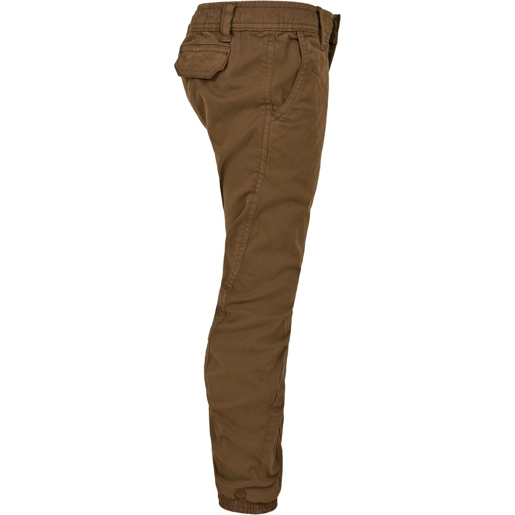 URBAN CLASSICS Stoffhose »Urban Classics Herren Boys Stretch Jogging Pants«, (1 tlg.)