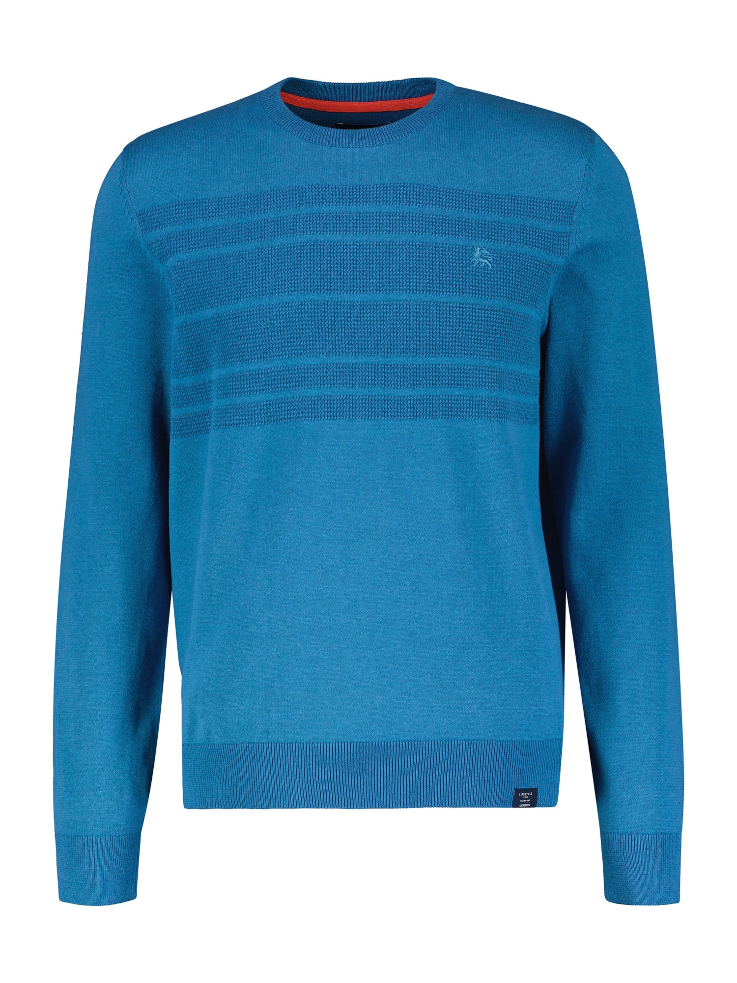 LERROS Strickpullover "LERROS Strickpullover, tonal gestreift"