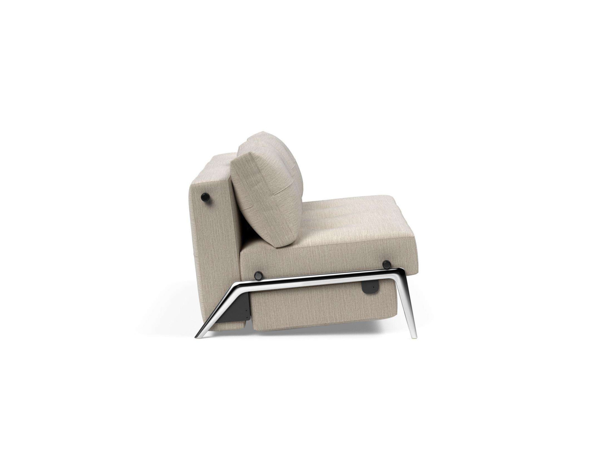 INNOVATION LIVING ™ Schlafsofa »Cubed Klappsofa, hochwertige Schlaffunktion, Design und extra Komfort«, Frontauszug, sehr platzsparend, abgewinkelt Sitzen, waagerecht liegen
