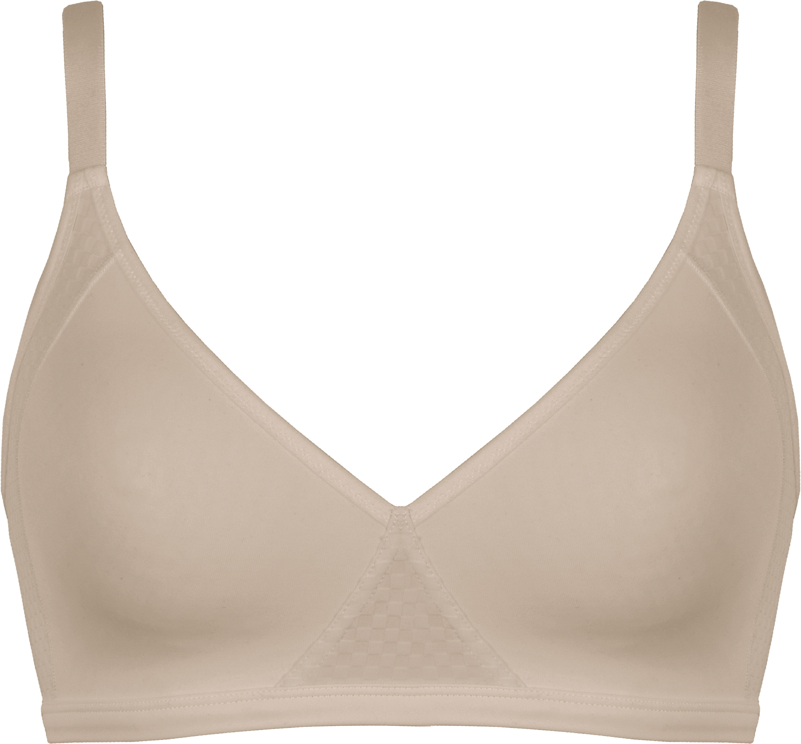 Naturana Bügelloser BH "Modern Minimizer" verstellbare Träger, ohne Bügel, feminin, bequem