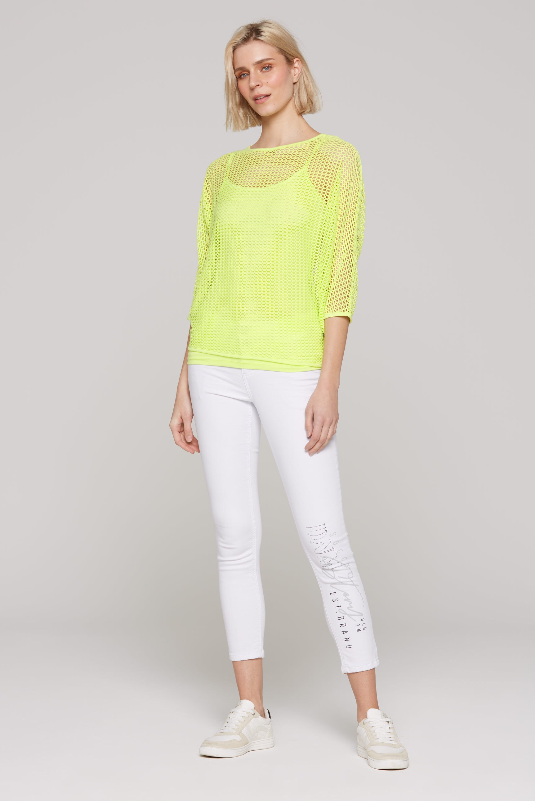 SOCCX Sweater, mit Fledermausärmeln
