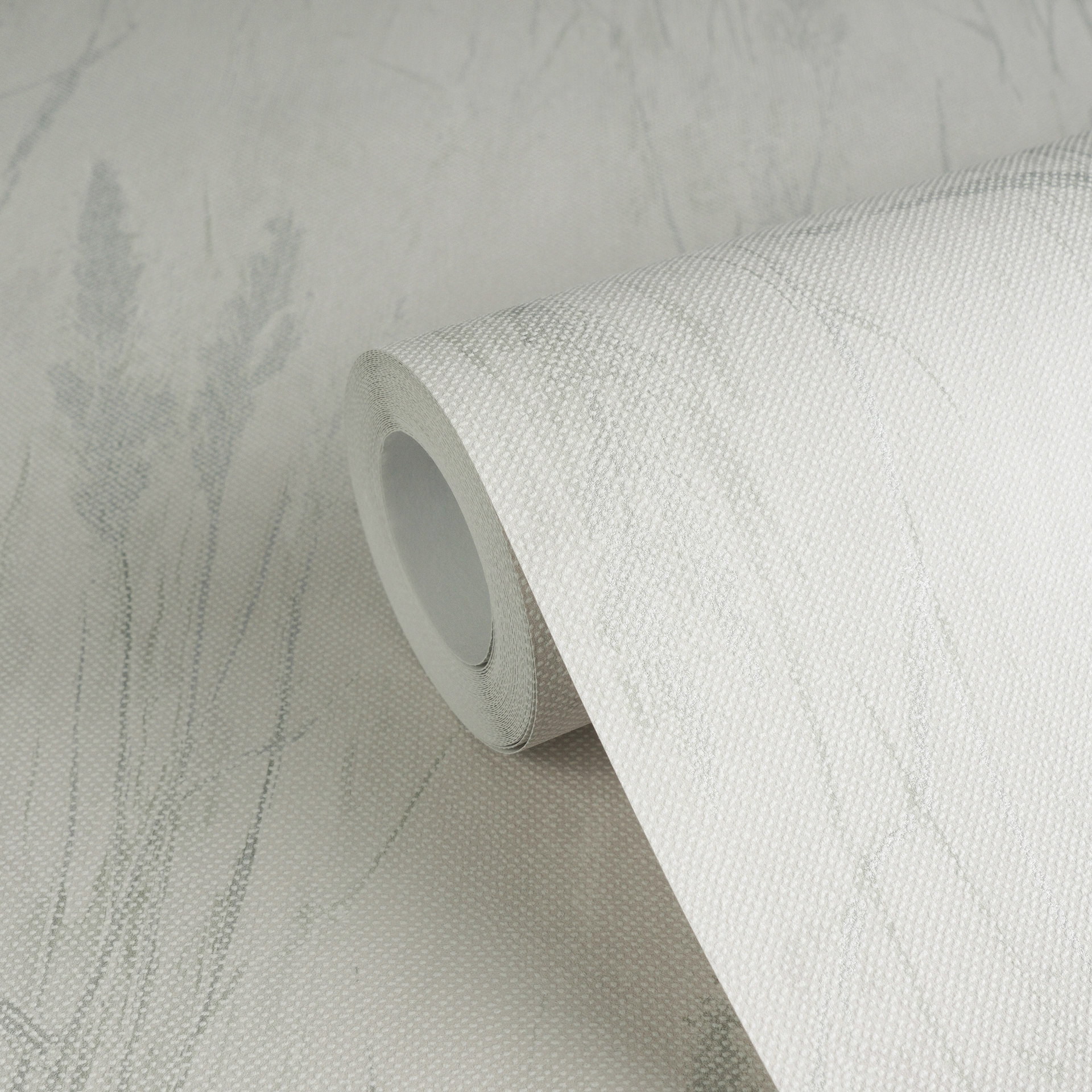 A.S. Création Vliestapete »mit Gräser-Motiv natürliche Räume« matt strukturiert Dekorative Vliestapete mit zartem Gräser-Design