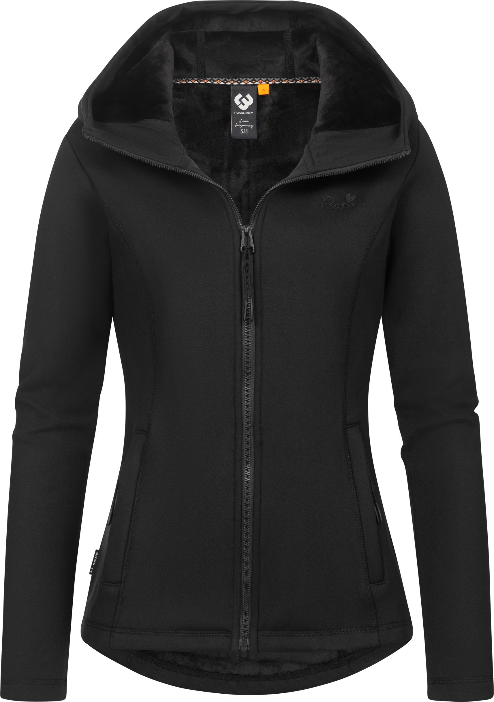 Ragwear Kapuzensweatjacke "Lyshka", Sportliche weiche und elastische Kapuzenjacke