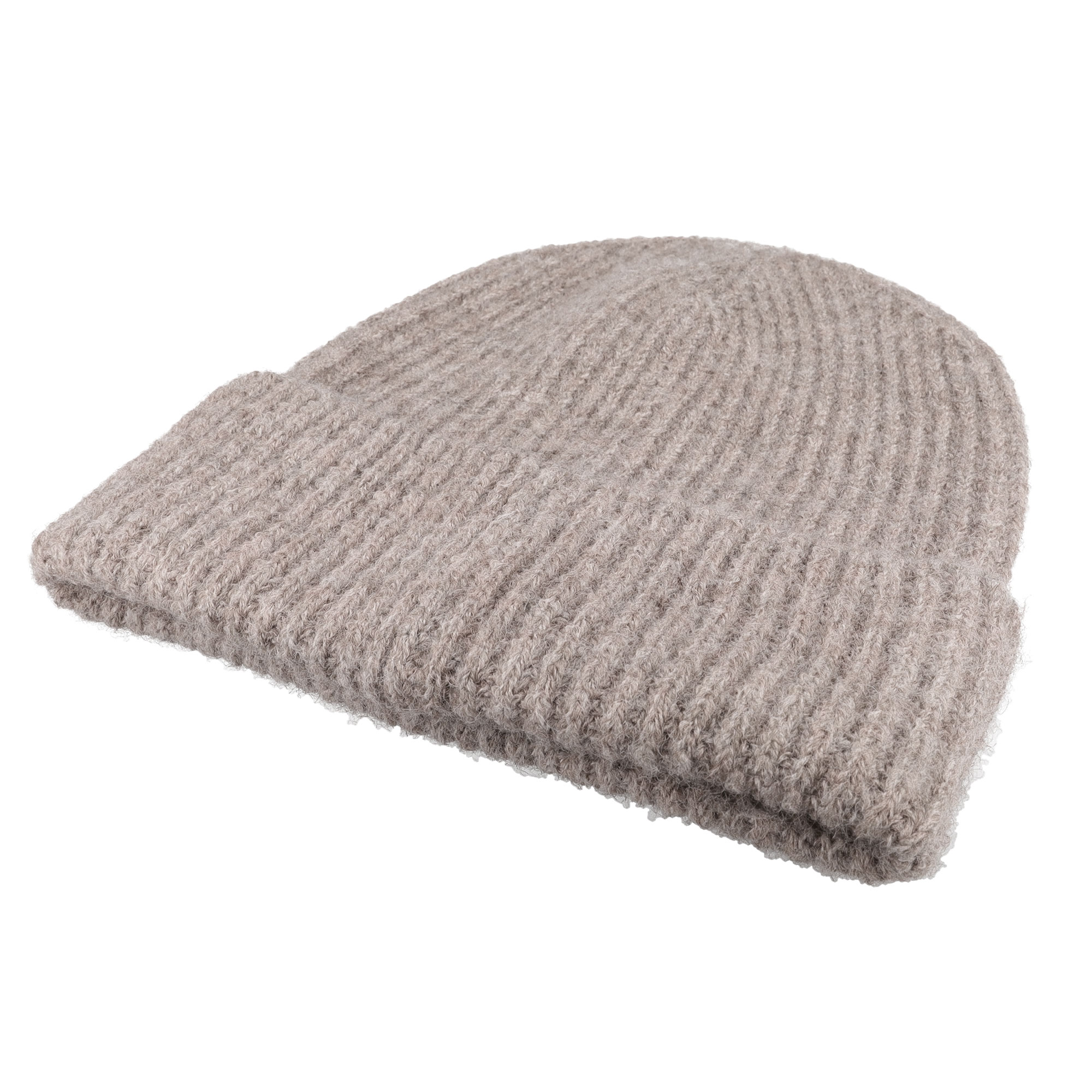 Thumbnail - CAPO Strickmütze Dezente Melange-Töne, Grobstrick