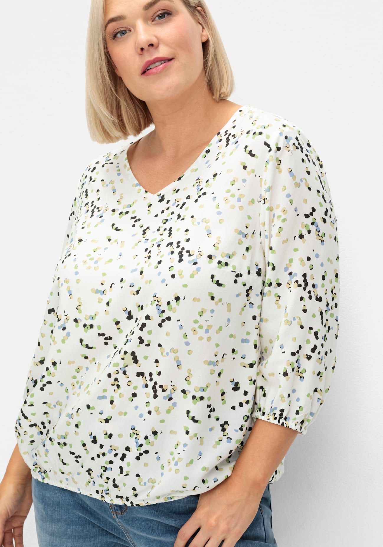 Sheego Druckbluse