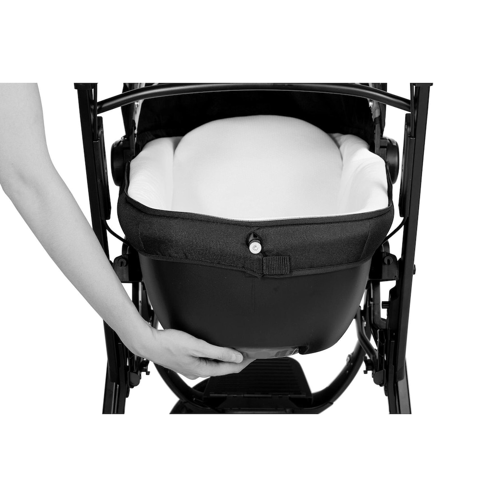 Chicco Kombi-Kinderwagen »Trio-System Activ3 Top, Jet Black«, 15 kg