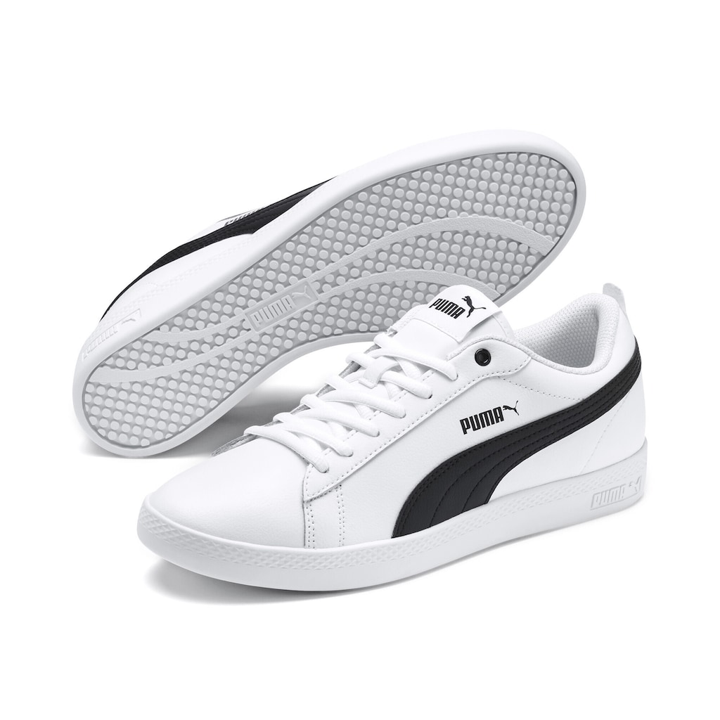 PUMA Sneaker »Smash v2 Leder-Sneakers Damen«