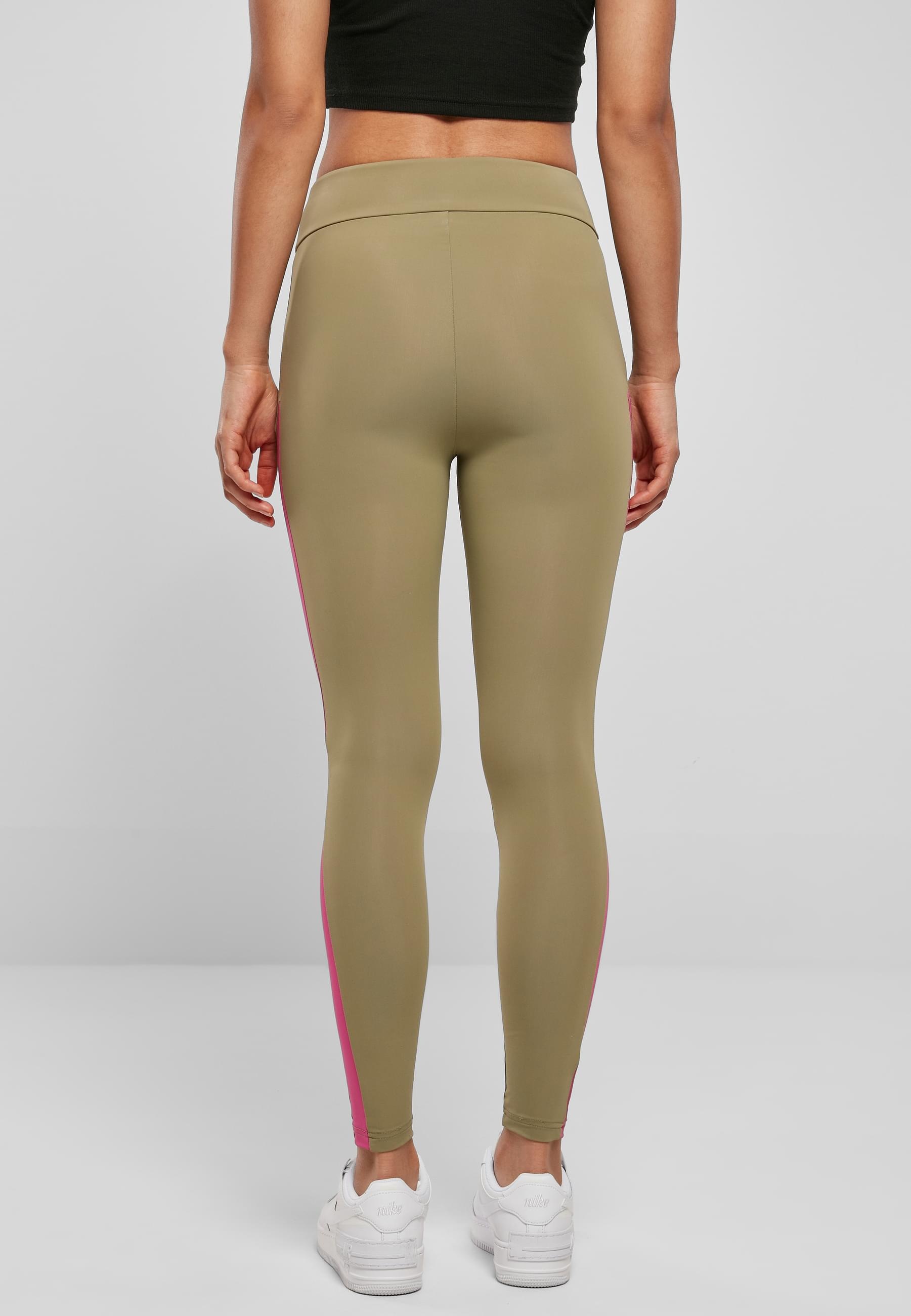 URBAN CLASSICS Leggings »Urban Classics Damen Ladies Color Block Leggings«, (1 tlg.)